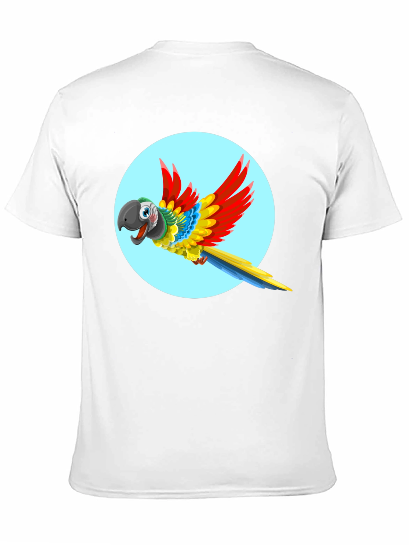 Parrot Graphic T-Shirt - Vivid Colors - 11
