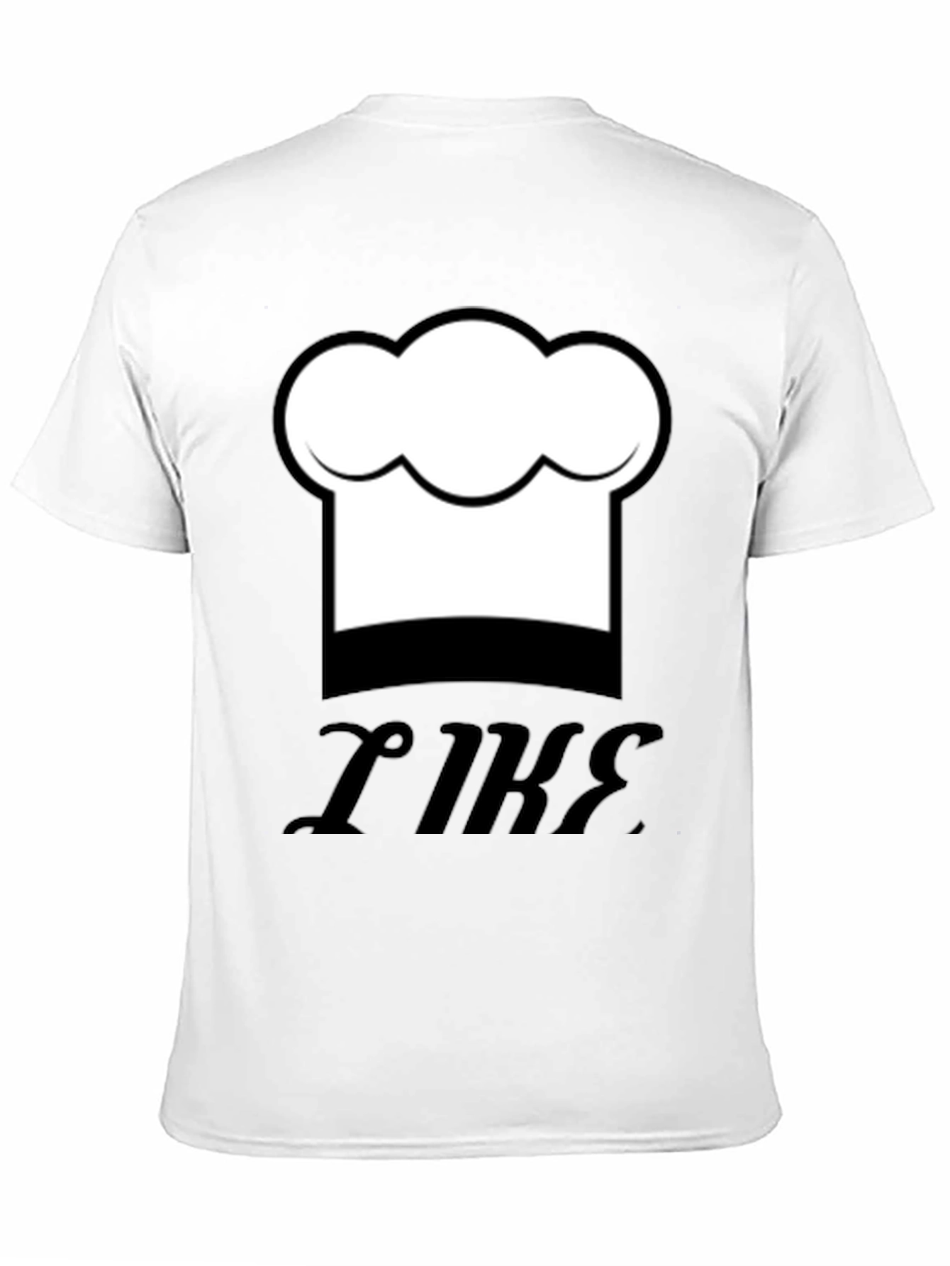 Black Chef Hat Graphic Black T-Shirt - Funny Cooking Tee view 11