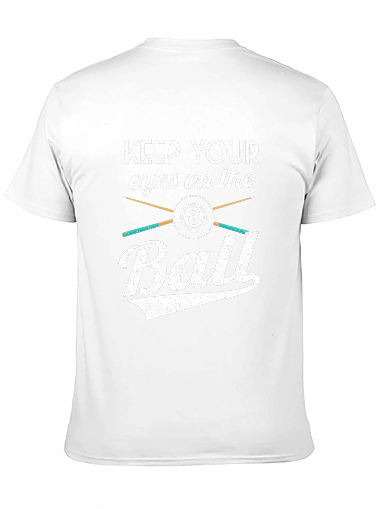 Black Keep Your Eyes on the Ball Graphic Tee view 11