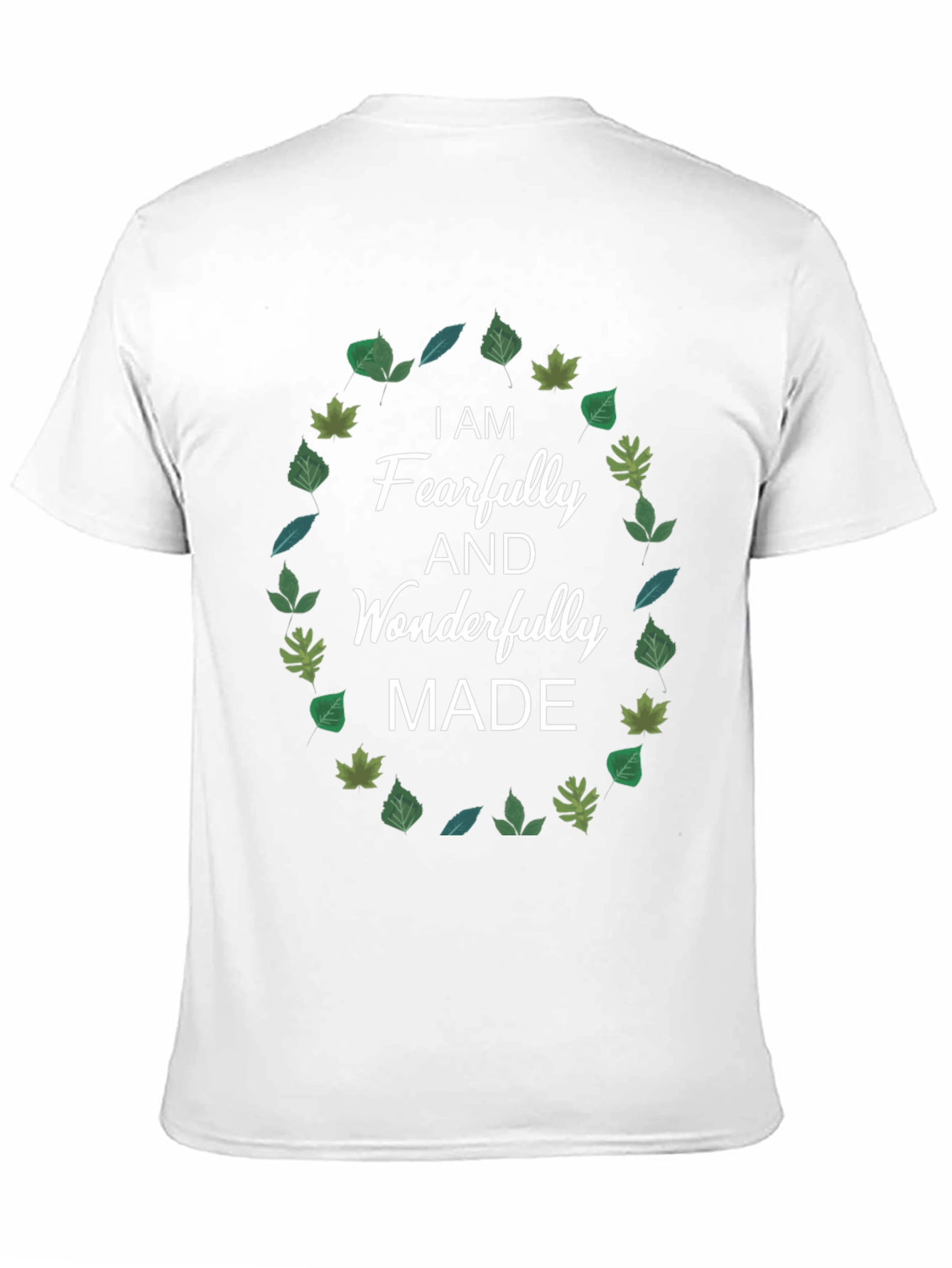 Black Fearfully and Wonderfully Made T-Shirt view 11