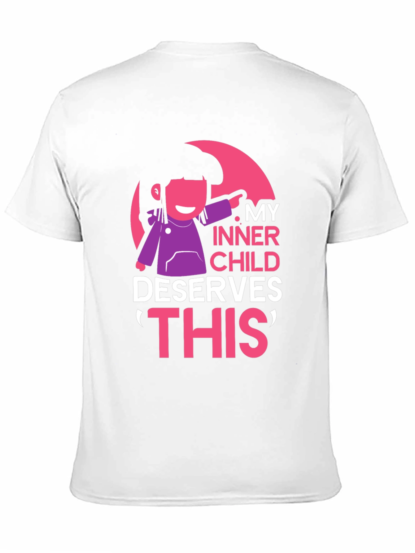 Black My Inner Child Deserves This T-Shirt view 11