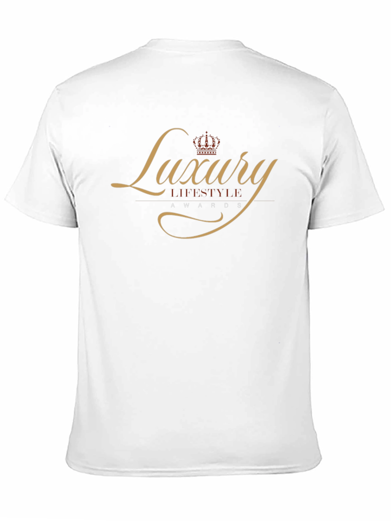 Black Luxury Lifestyle Awards Black T-Shirt view 11