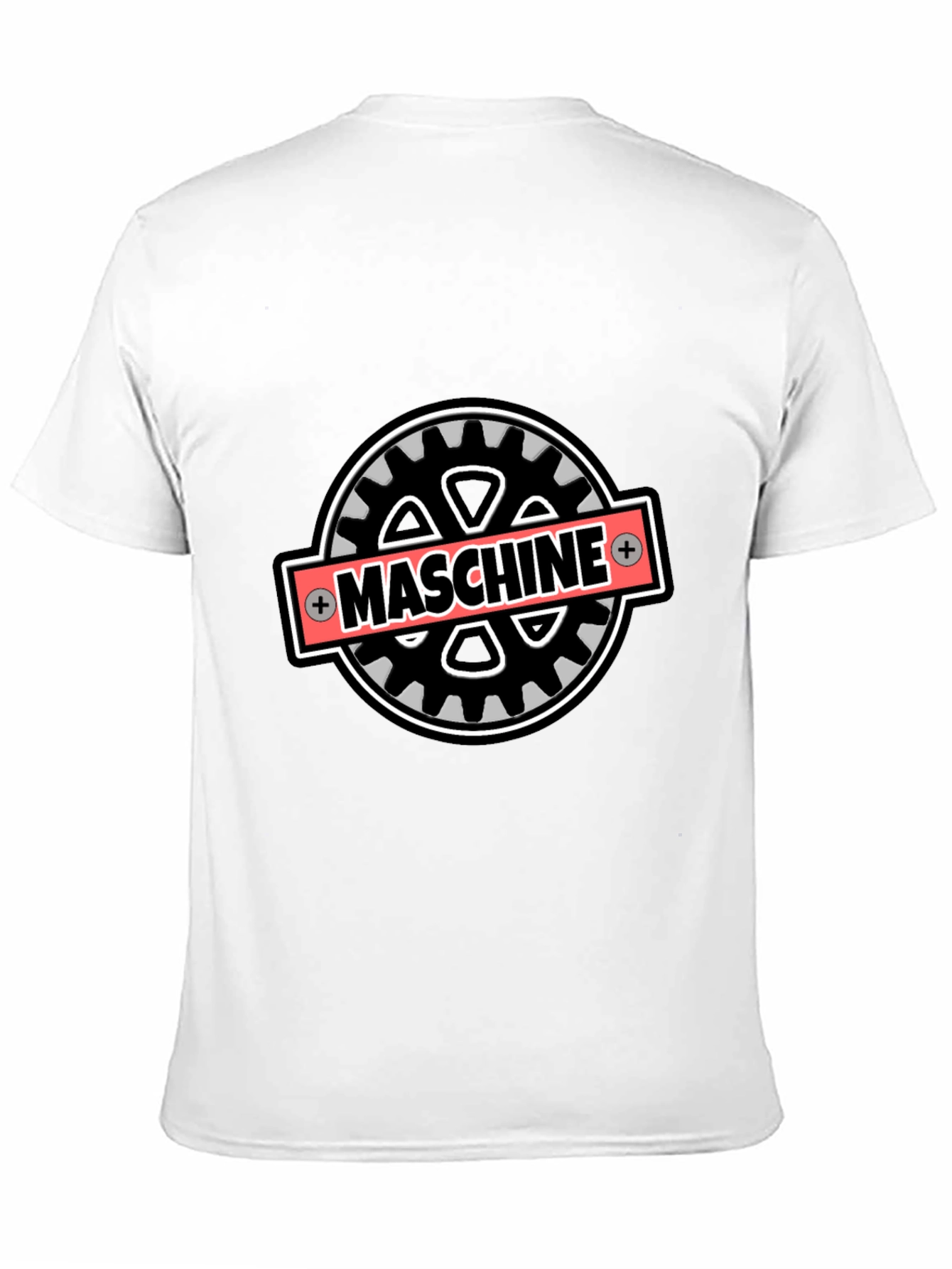 Black Maschine Graphic Tee - Black Cotton Blend T-Shirt view 11