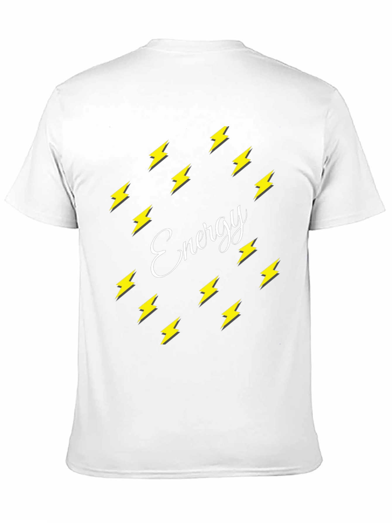 Black Energy Bolt T-Shirt - Stylish Graphic Tee view 11