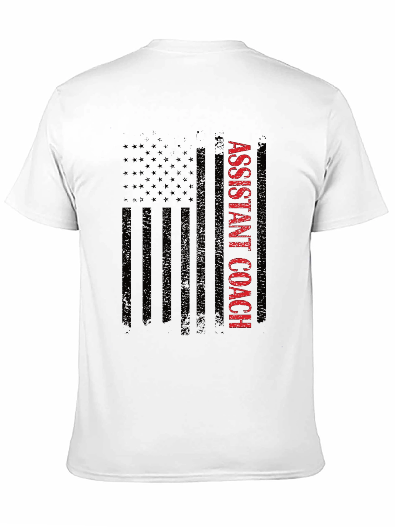 Assistant Coach USA Flag Graphic T-Shirt - 11