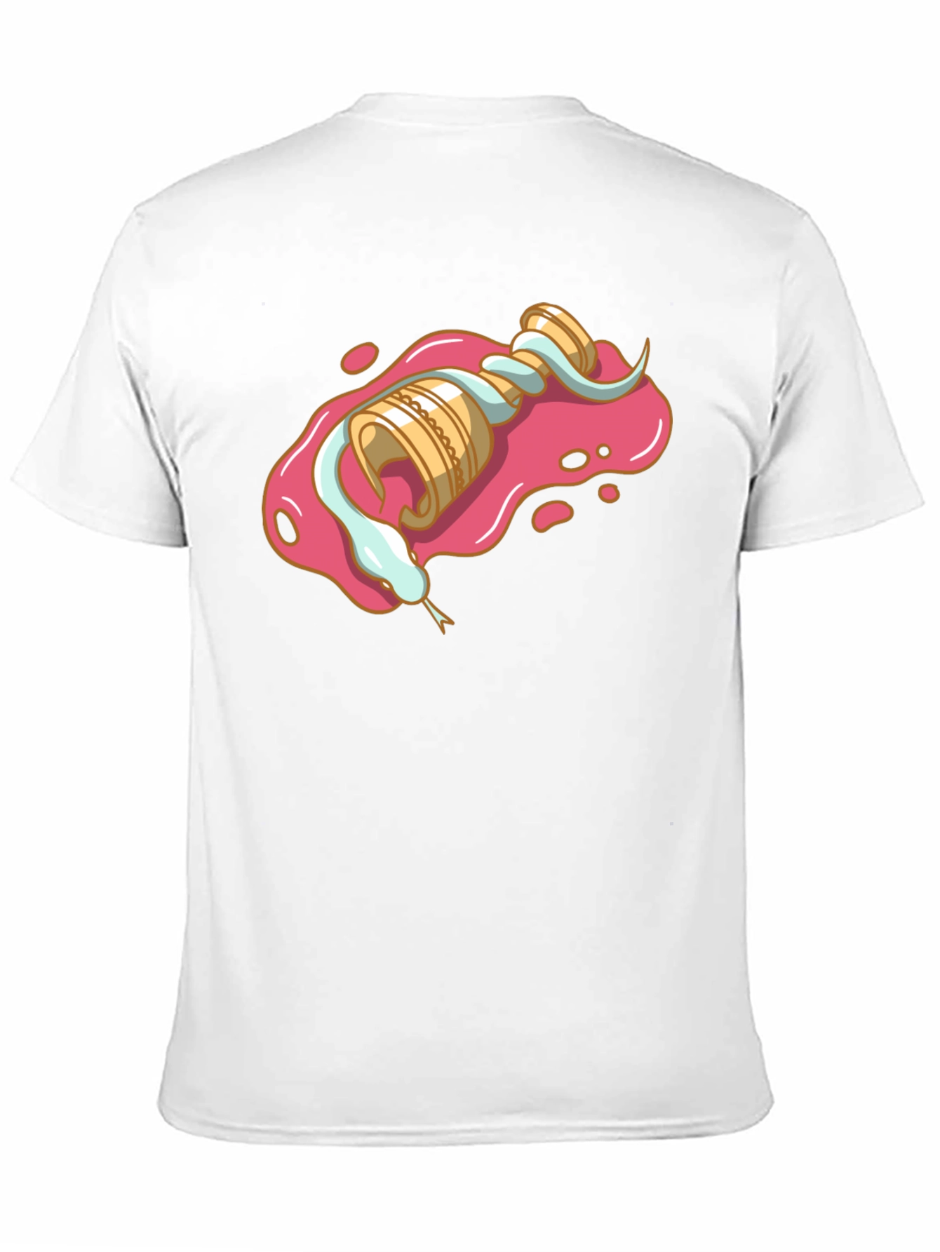 Black Snake Vase Graphic Tee - Stylish Menswear view 11