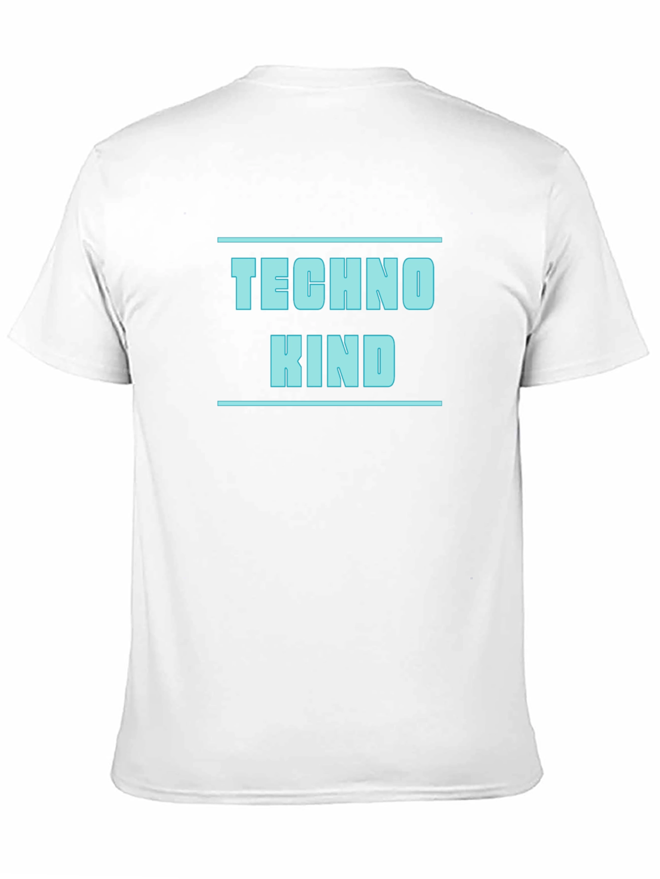 Black Techno Kind Black T-Shirt - Cool Graphic Tee view 11
