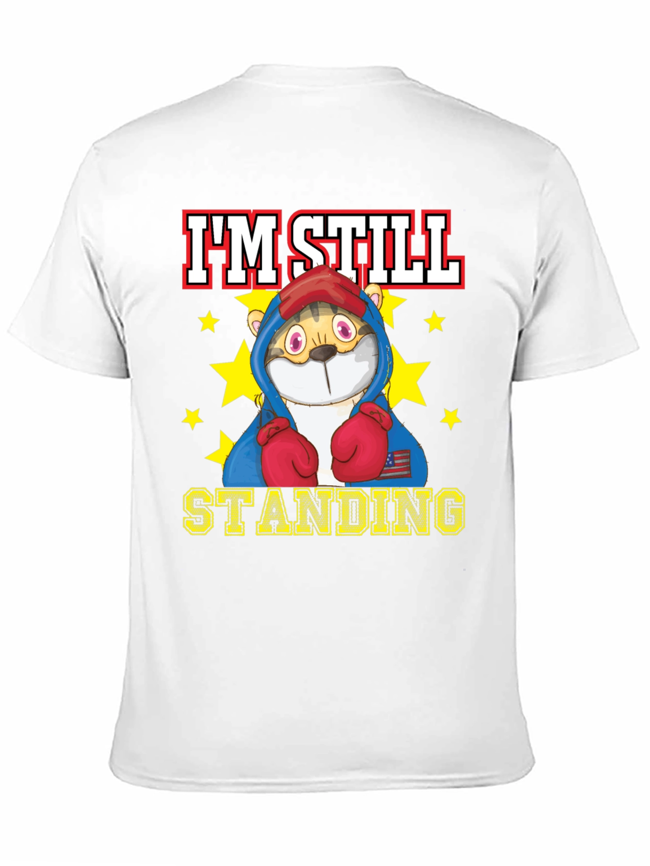 Black I'm Still Standing Graphic T-Shirt view 11