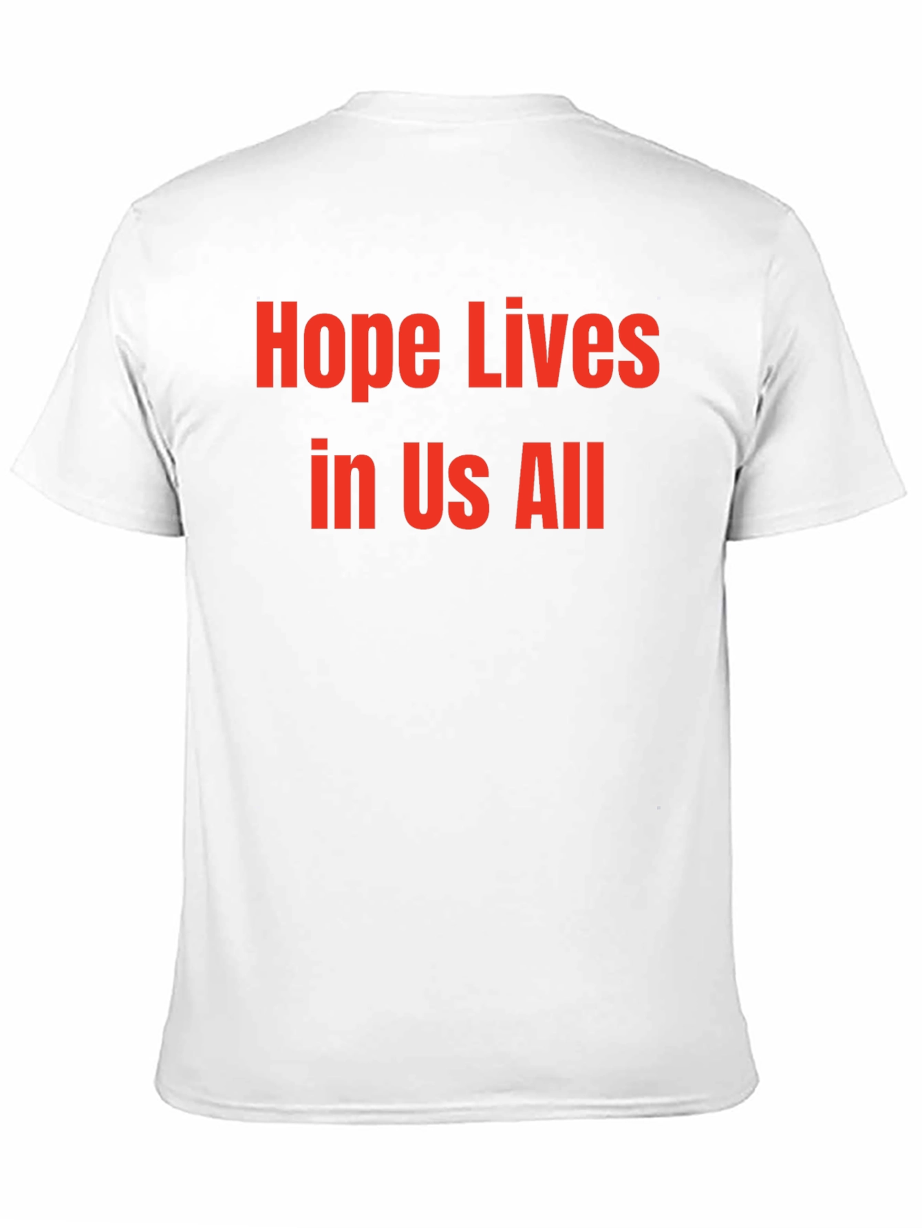 Black Hope Lives in Us All Graphic T-Shirt view 11