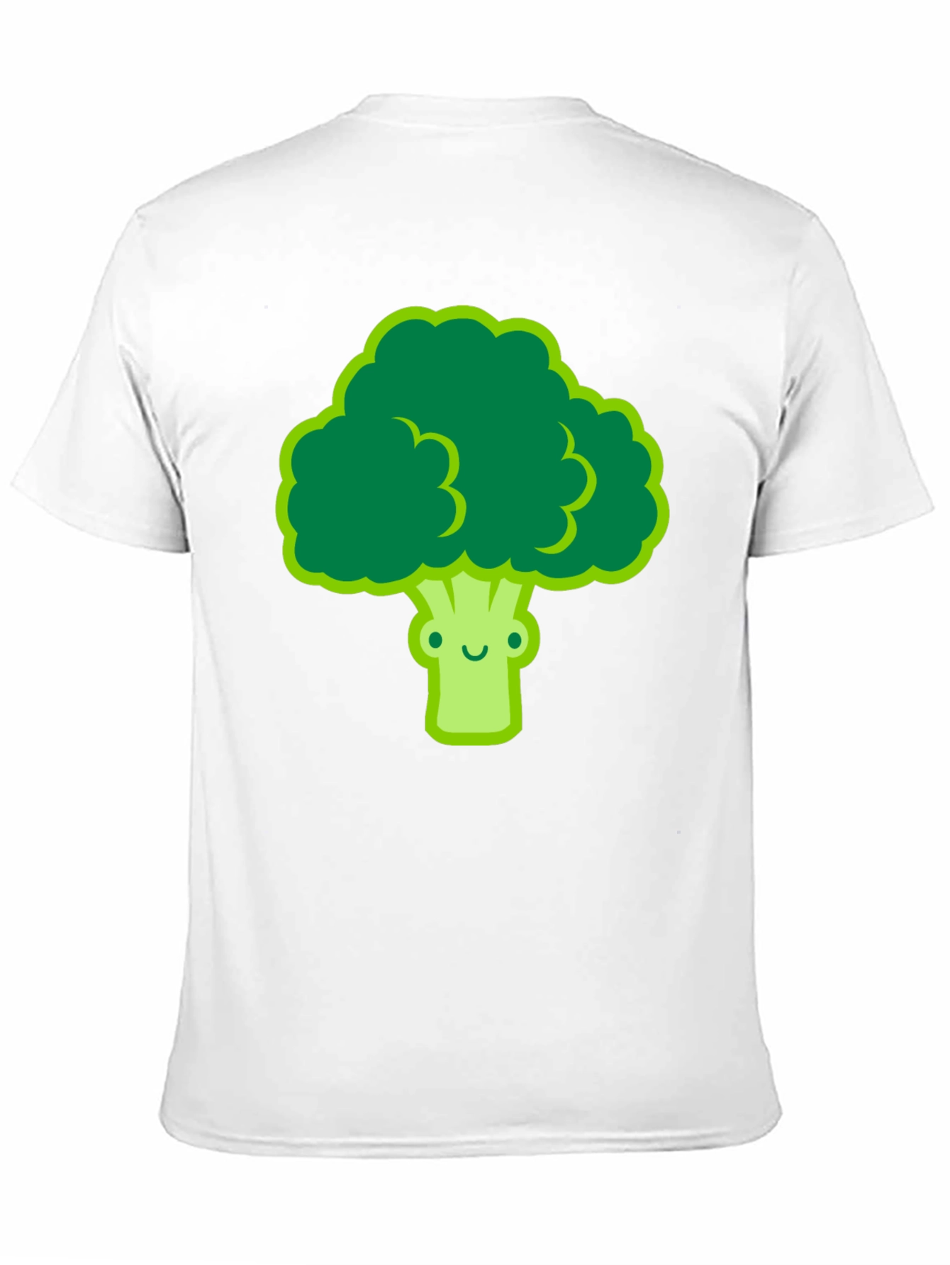 Cute Broccoli Graphic Tee - Black T-Shirt - 11