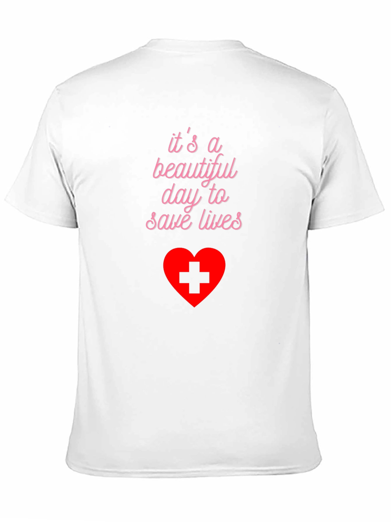 Black Beautiful Day to Save Lives T-Shirt - Medical Hero view 11