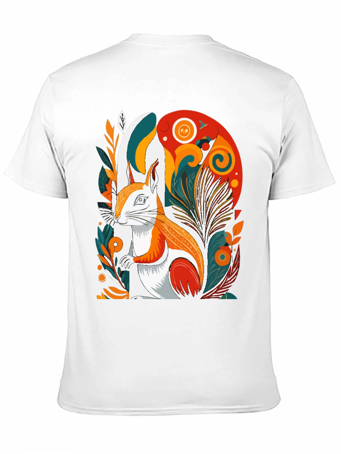 Black Squirrel Graphic Tee - Artistic Design, Modern Style view 11