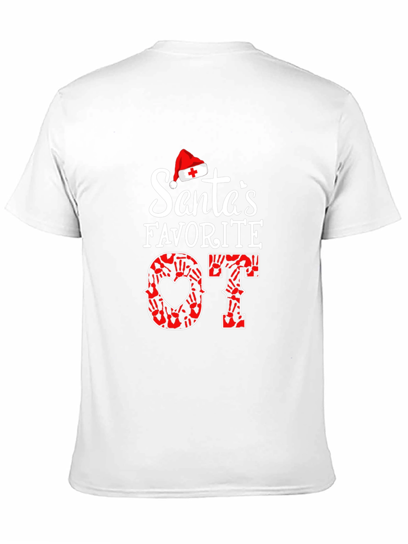 Santa's Favorite OT T-Shirt - Occupational Therapist Holiday Tee - 11