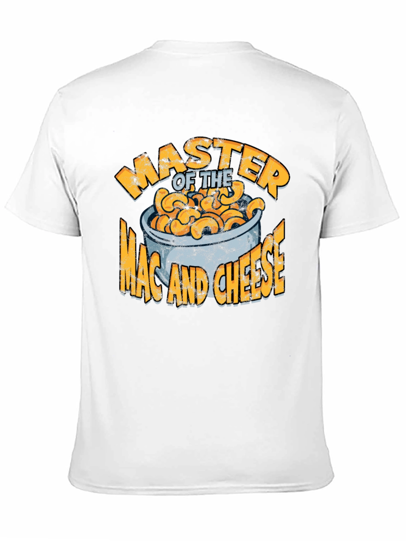 Black Master of the Mac and Cheese T-Shirt Funny Comfort view 11