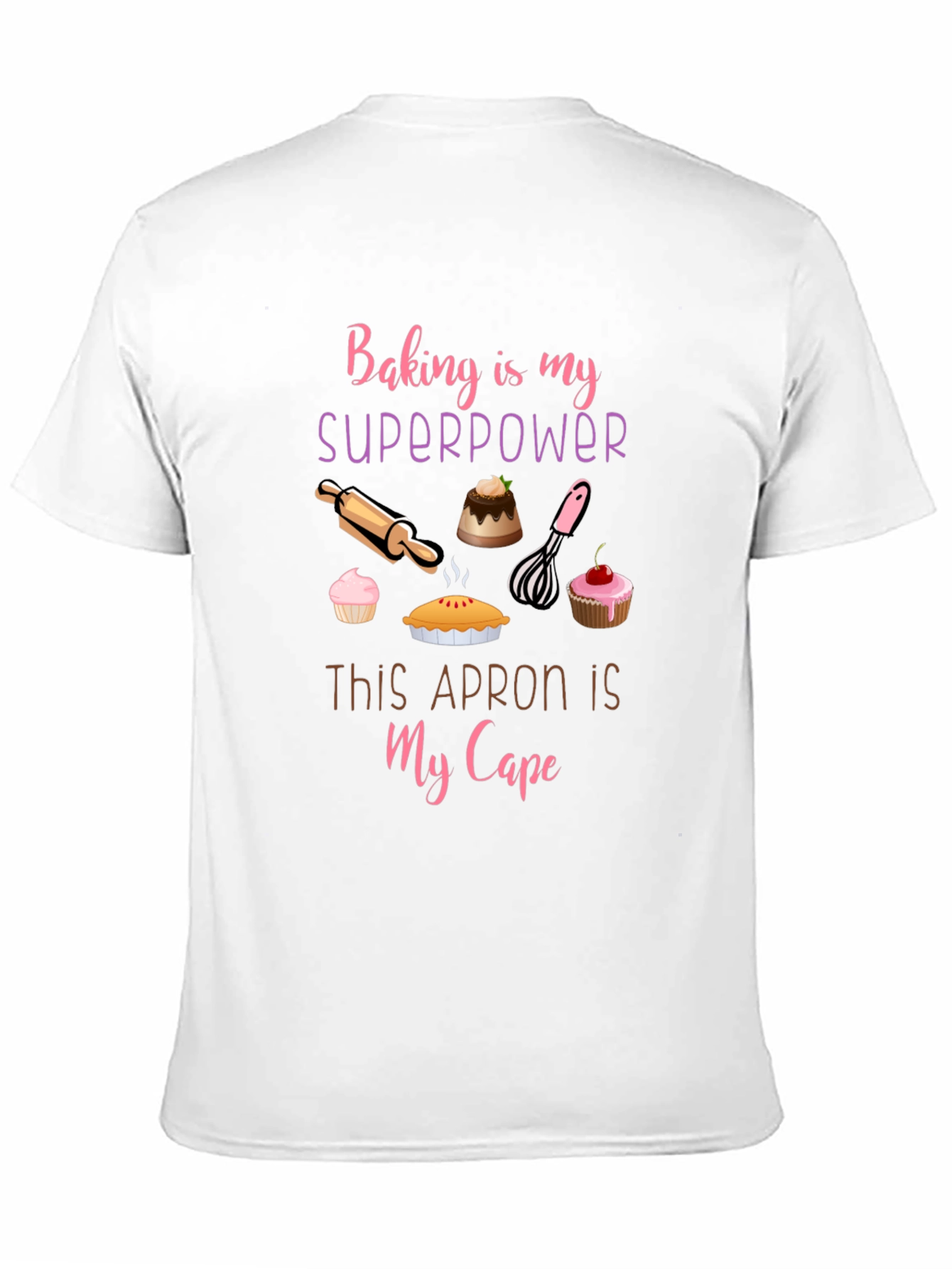 Black Baking Superpower T-Shirt - Baking Lover Gift view 11