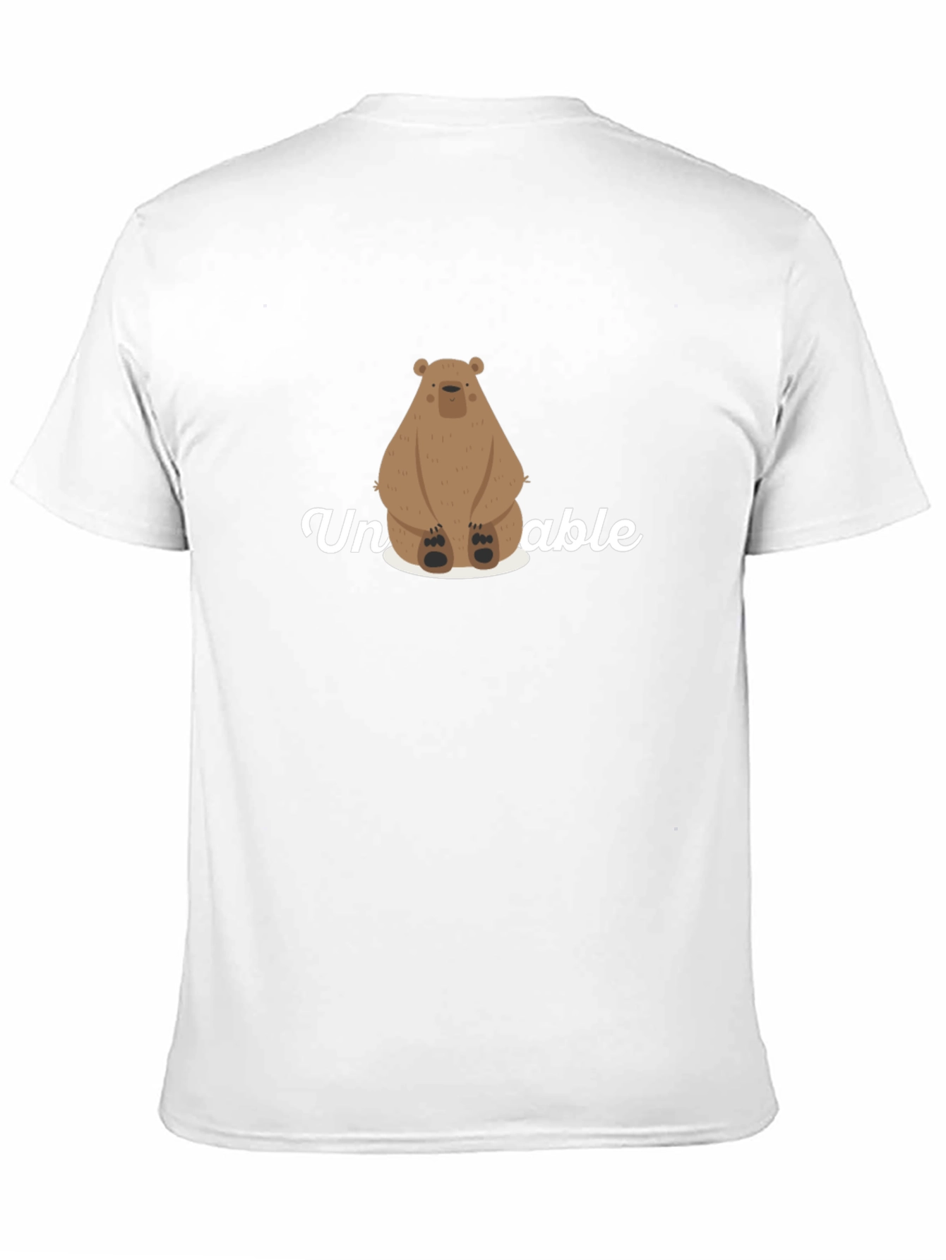 Black Unbearable Graphic T-Shirt - Comfy Casual Wear view 11