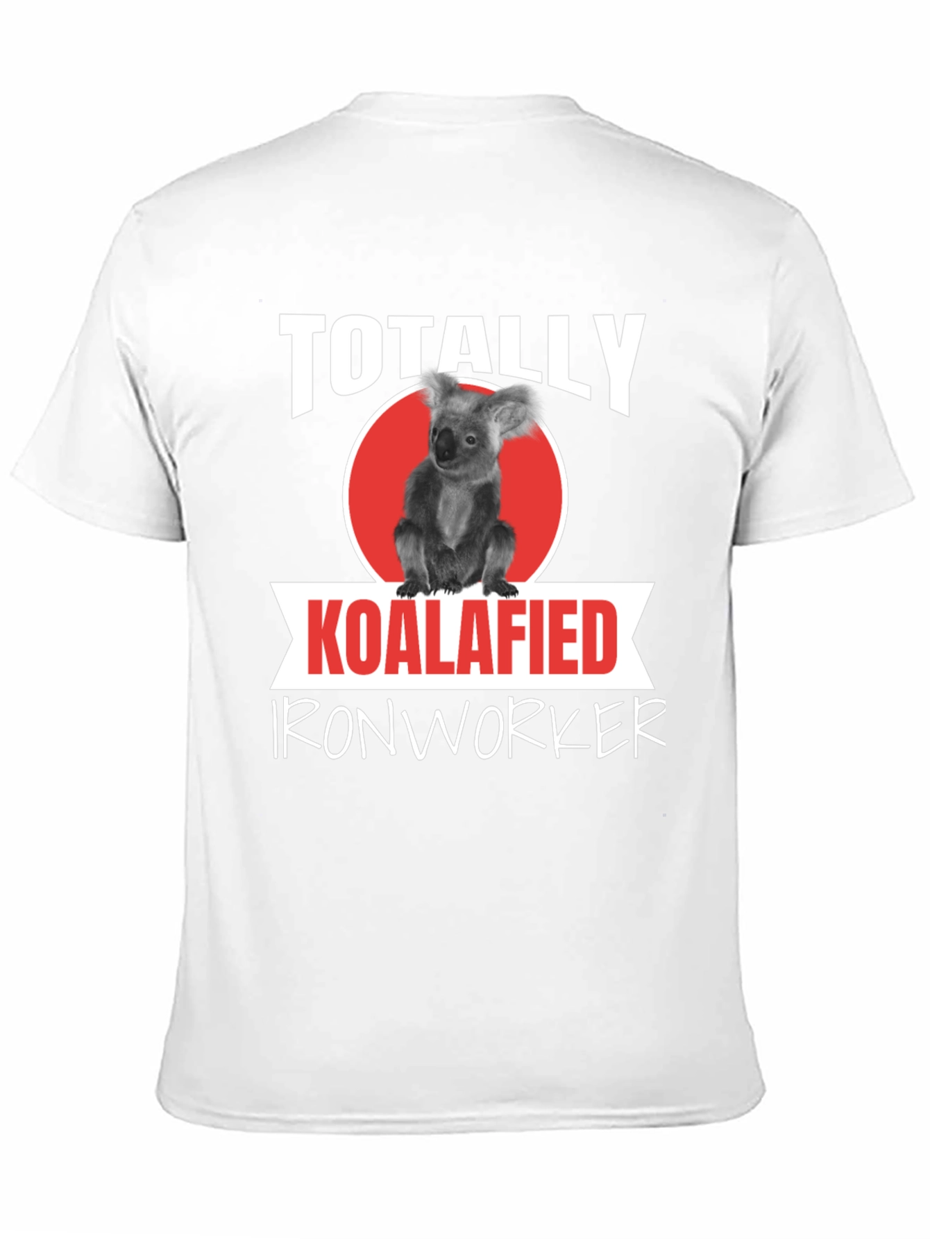 Black Koalafied Ironworker Graphic Tee view 11