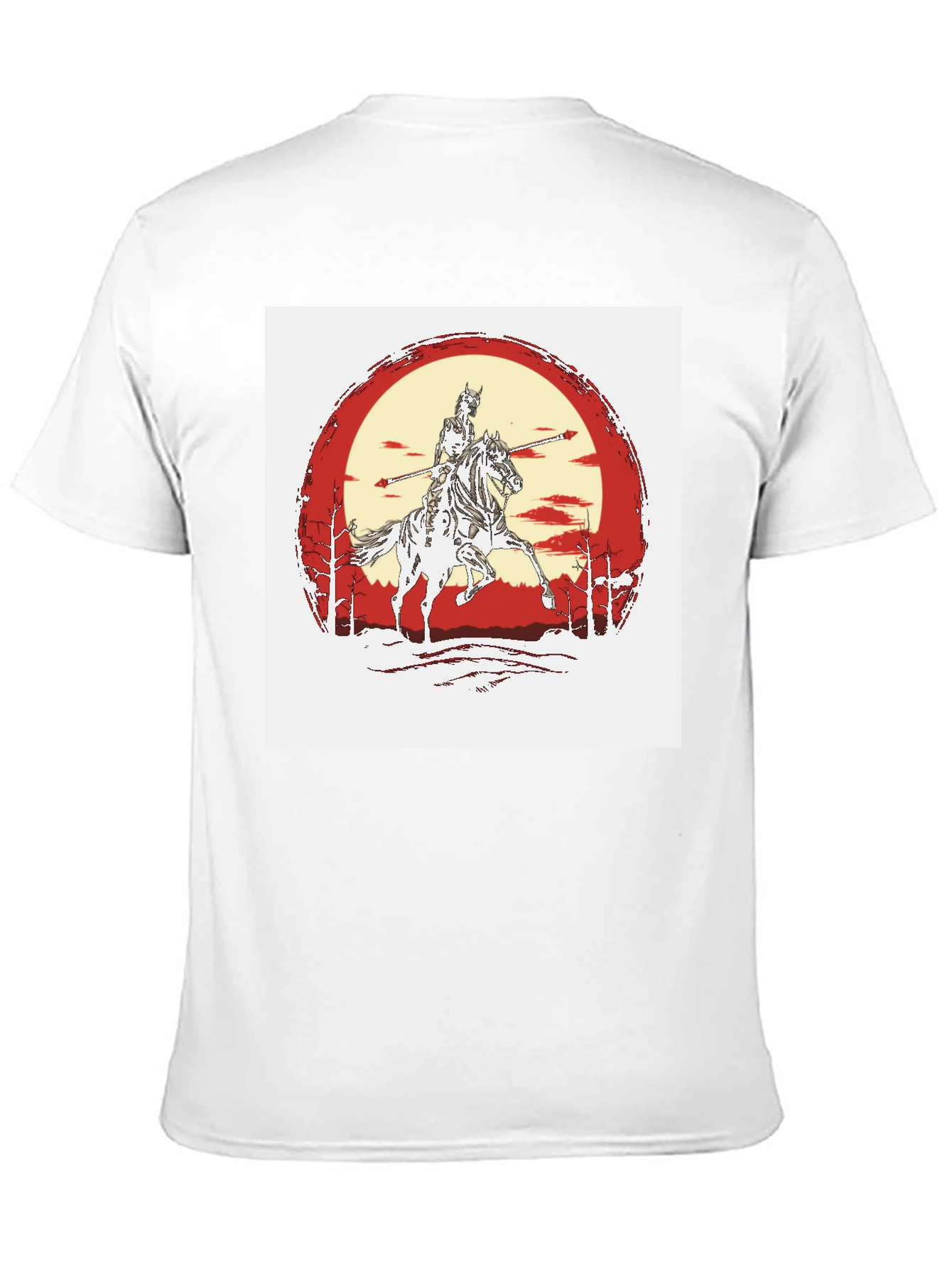 Knight Horseman Black T-Shirt - 11