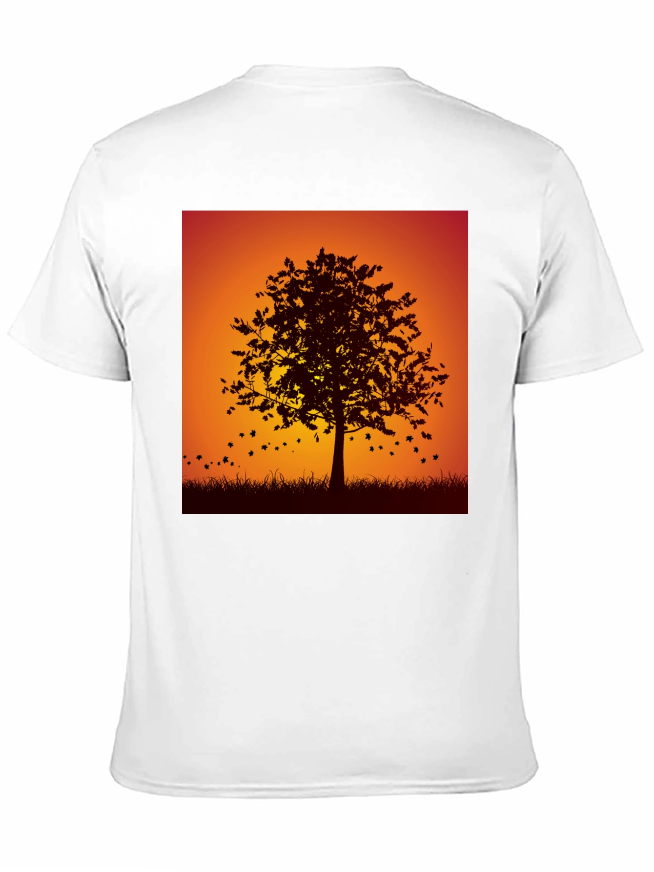 Black Autumn Tree Graphic Tee - Stylish Fall Design view 11