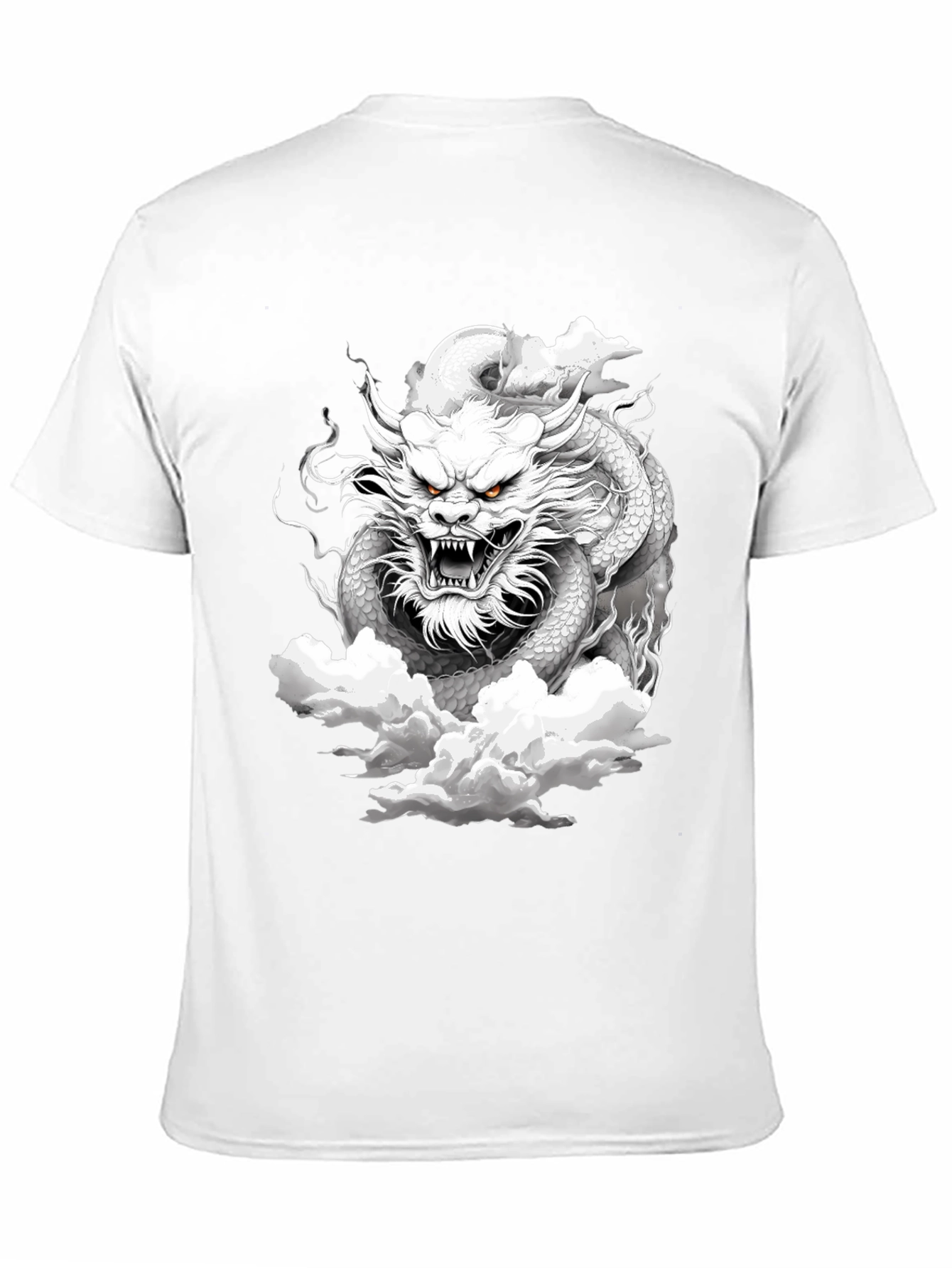 Black Dragon Graphic Tee - Black view 11