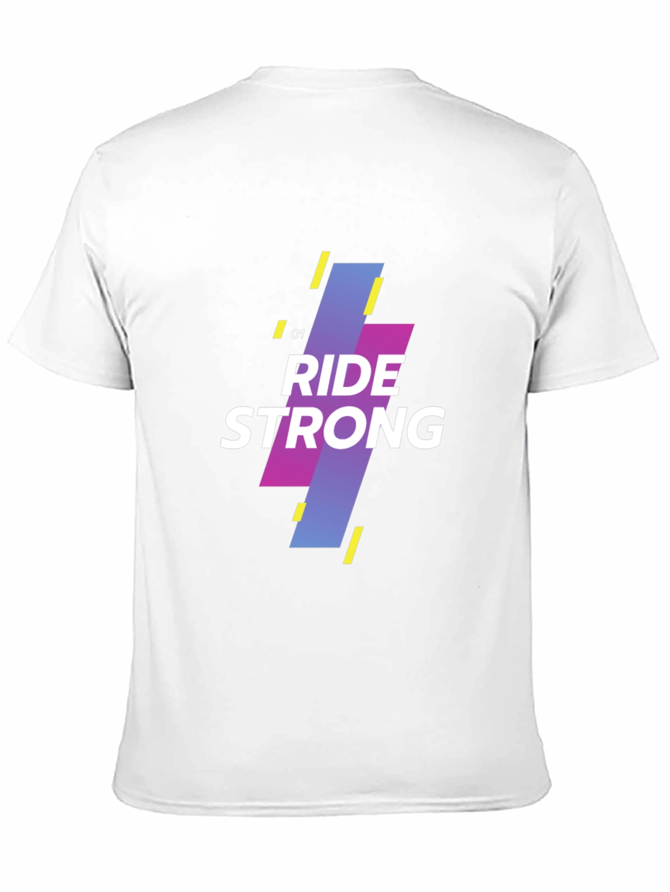 Black Ride Strong Graphic Tee - Modern Design view 11