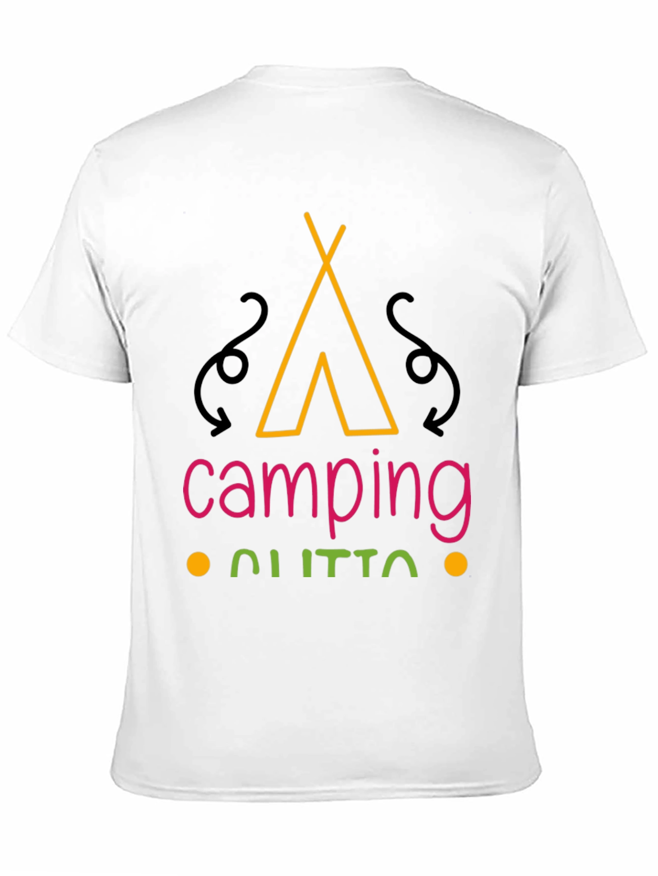 Black Camping Outfit T-Shirt - Nature Lover Tee view 11