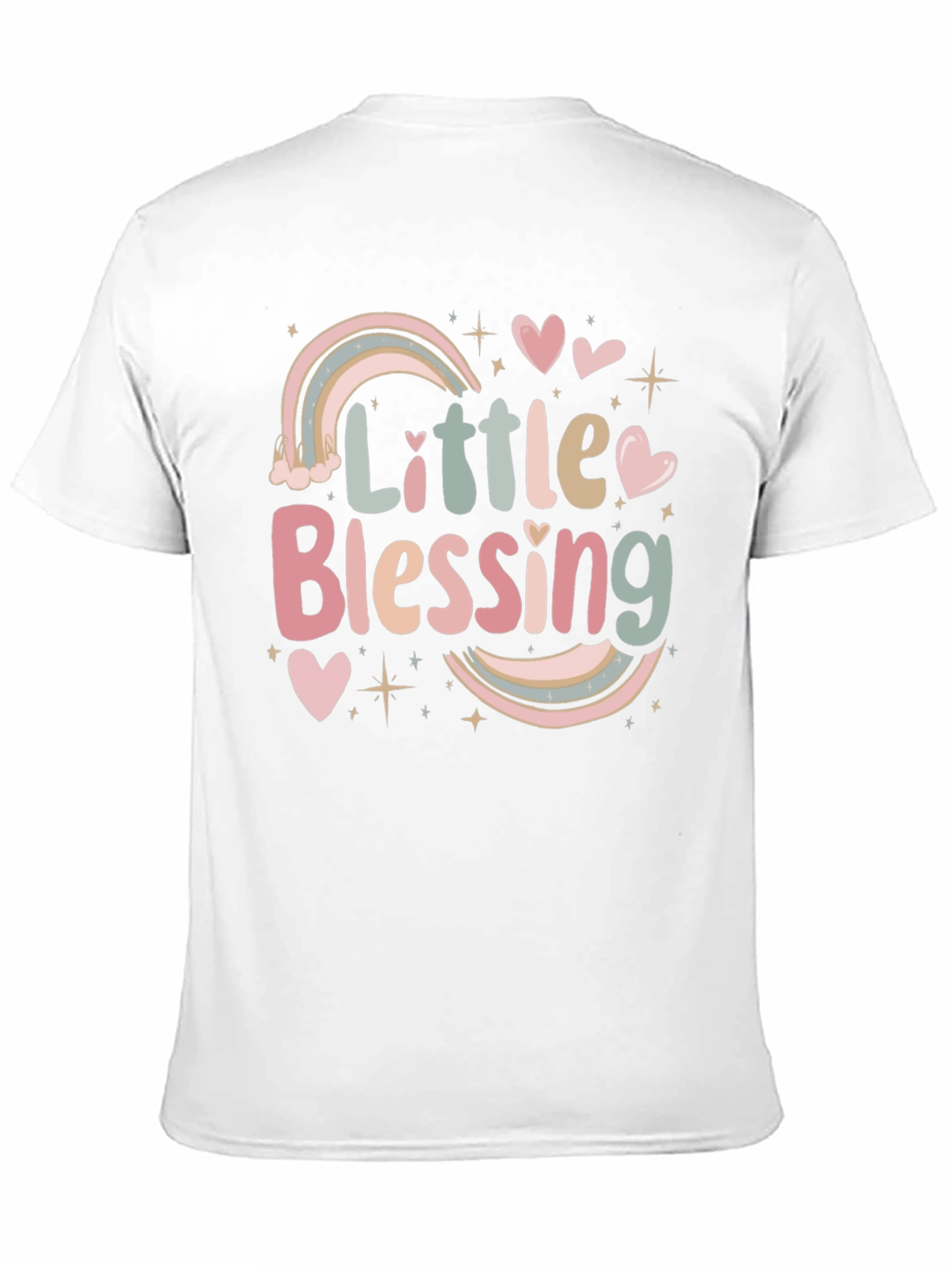 Black Little Blessing Graphic T-Shirt view 11