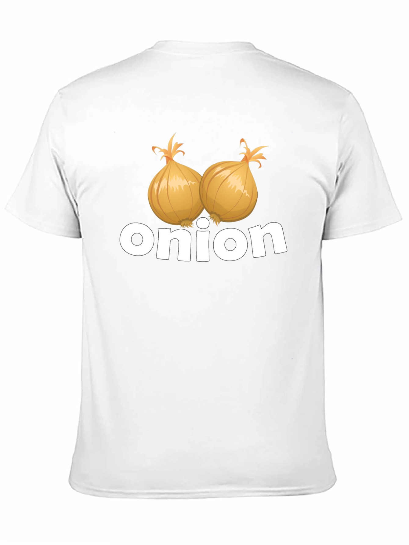 Black Onion Graphic Tee - Funny Foodie T-Shirt view 11