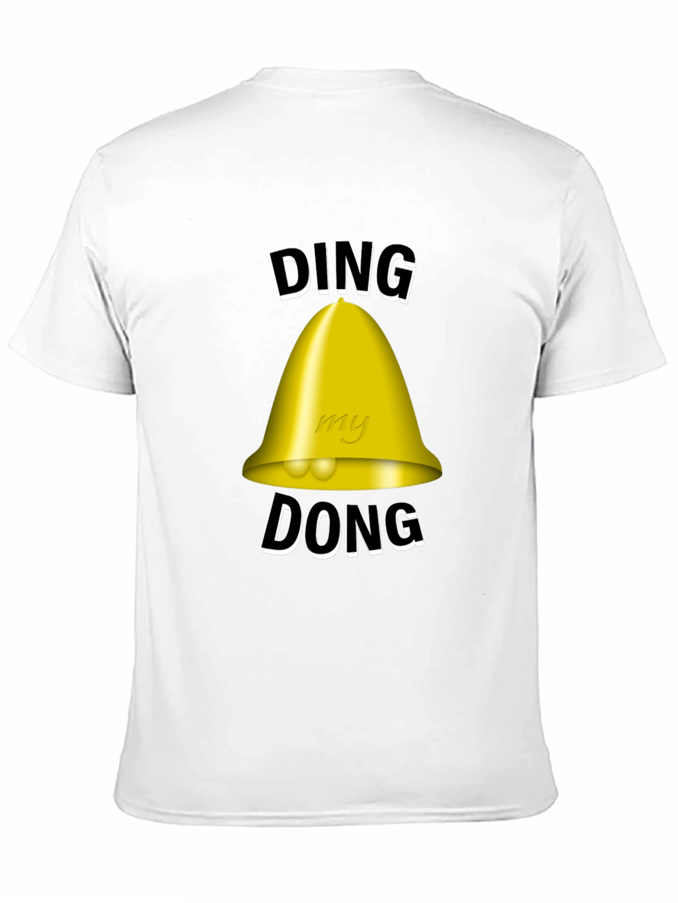 Ding Dong Bell T-Shirt - Novelty Humor Tee - 11