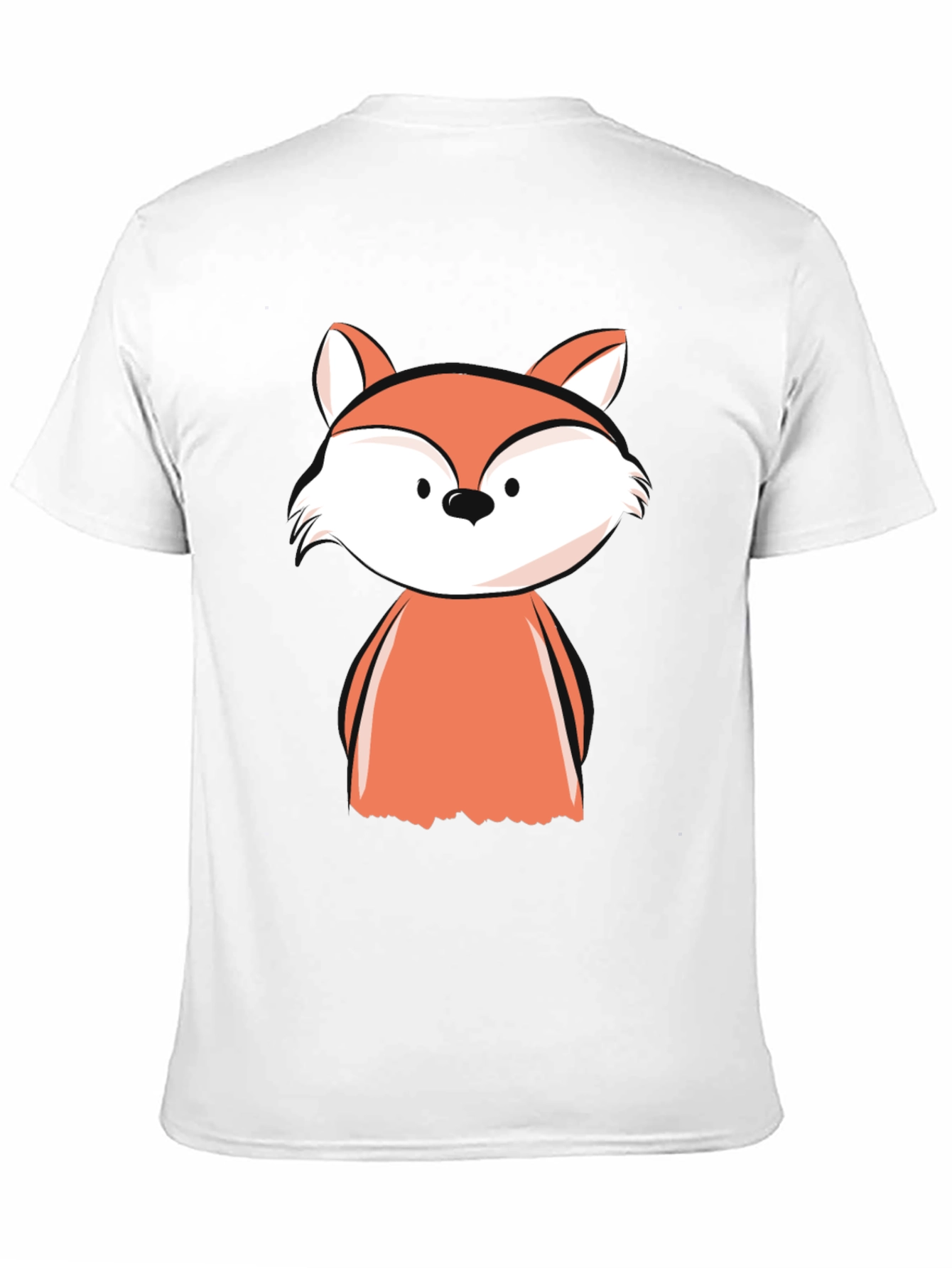 Black Fox Graphic Tee - Men's Black T-Shirt view 11