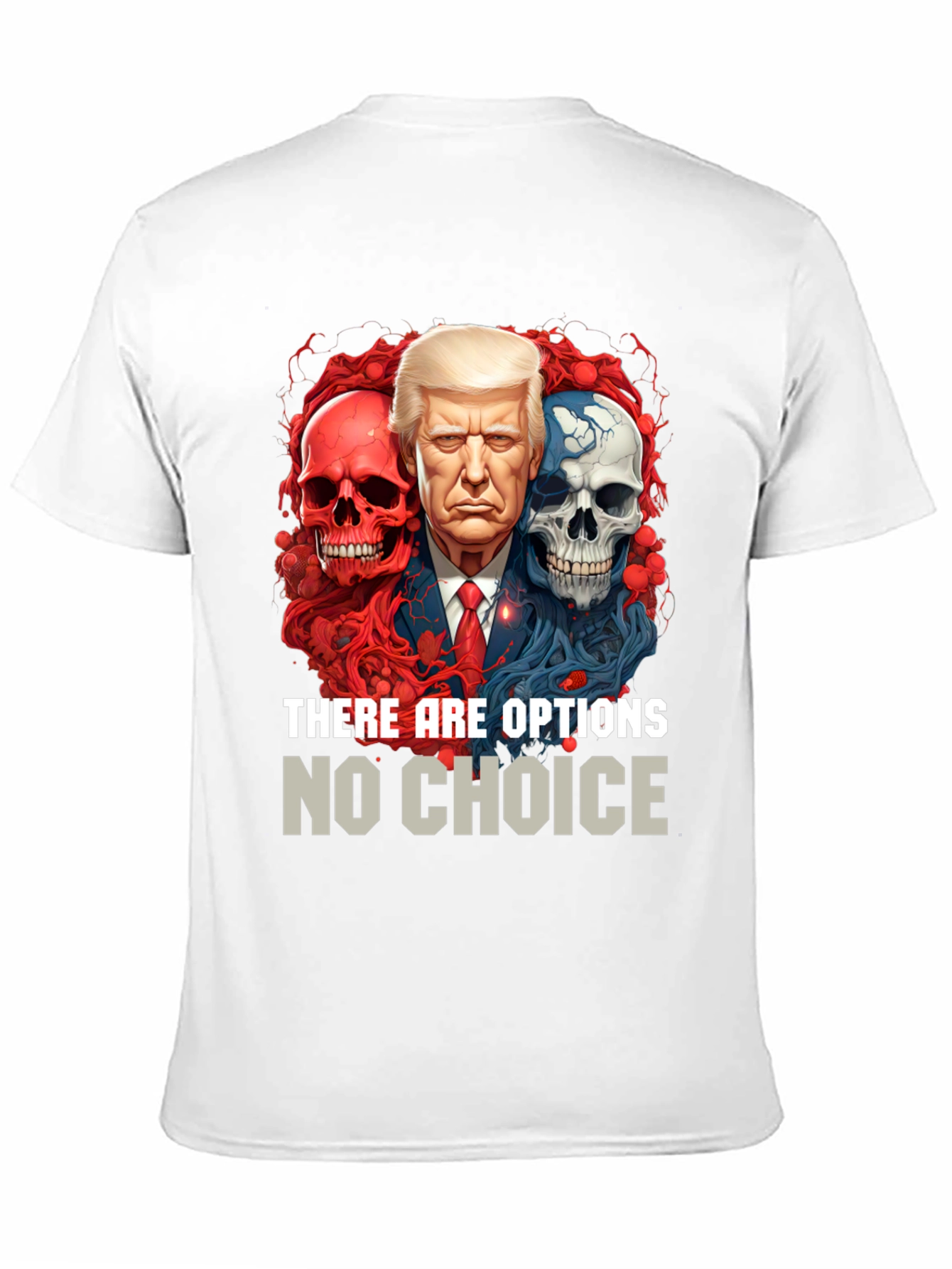 Black Political T-Shirt: Options No Choice view 11