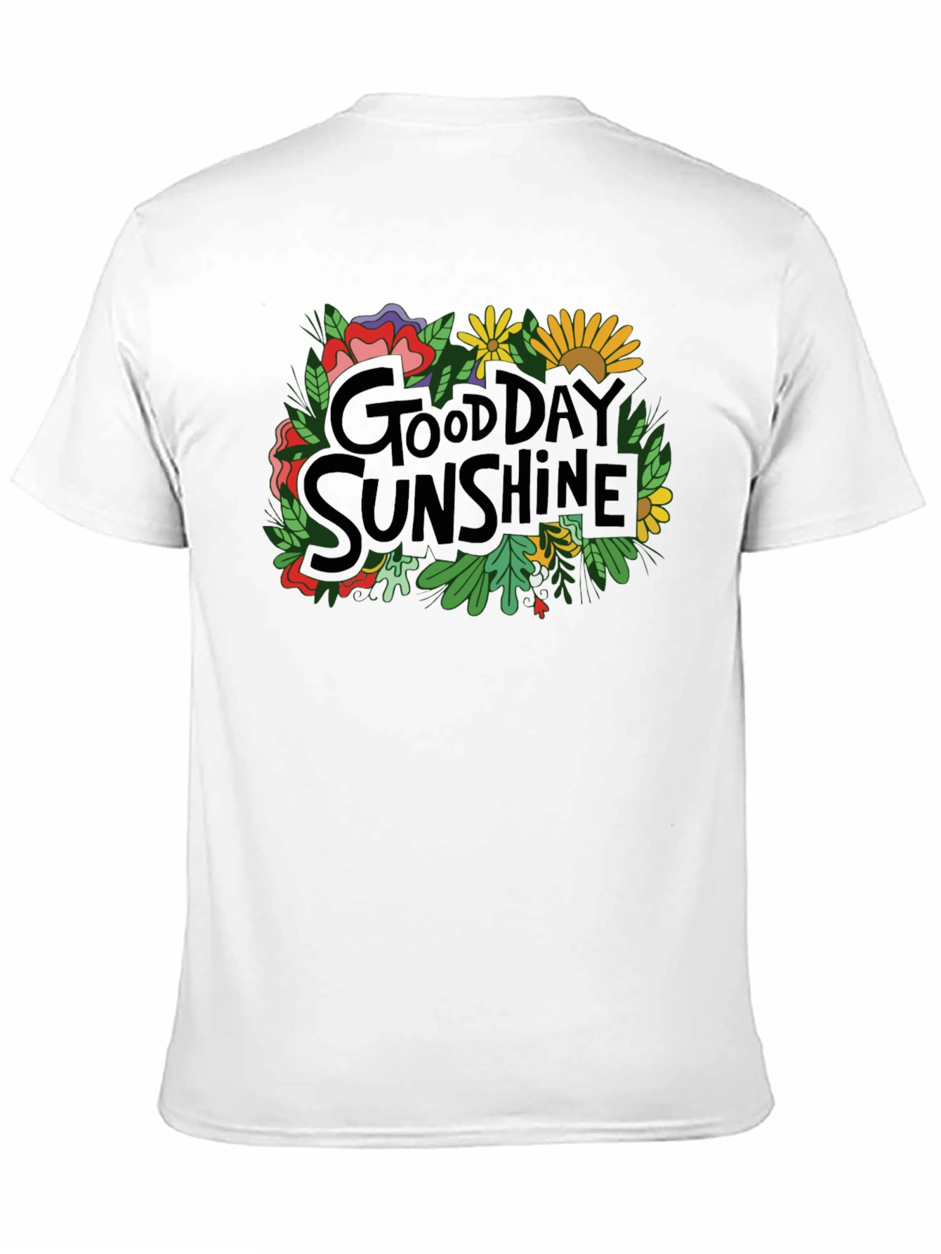Black Good Day Sunshine Graphic Tee view 11