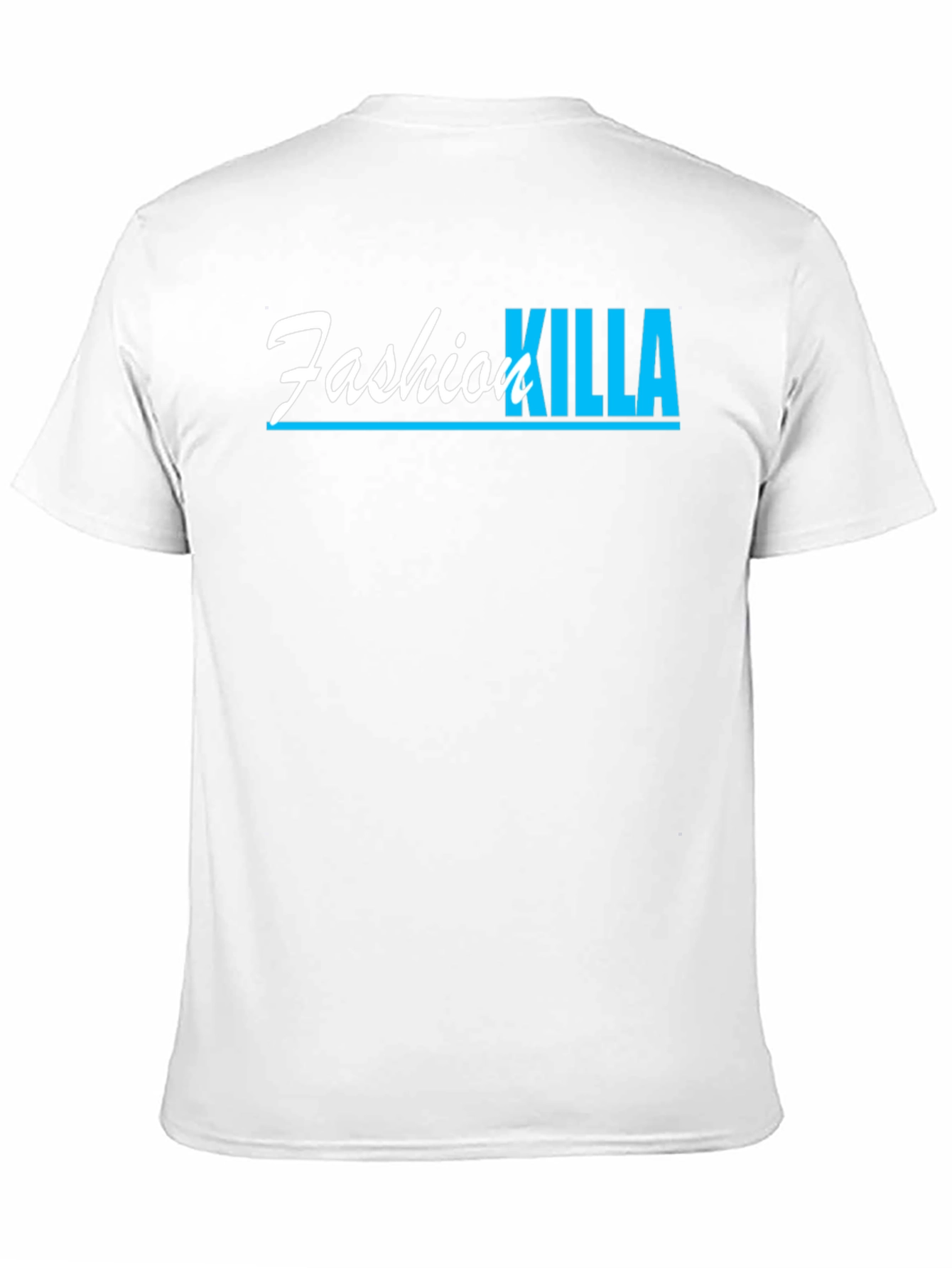 Black Fashion Killa Graphic Tee - Black Cotton T-Shirt view 11
