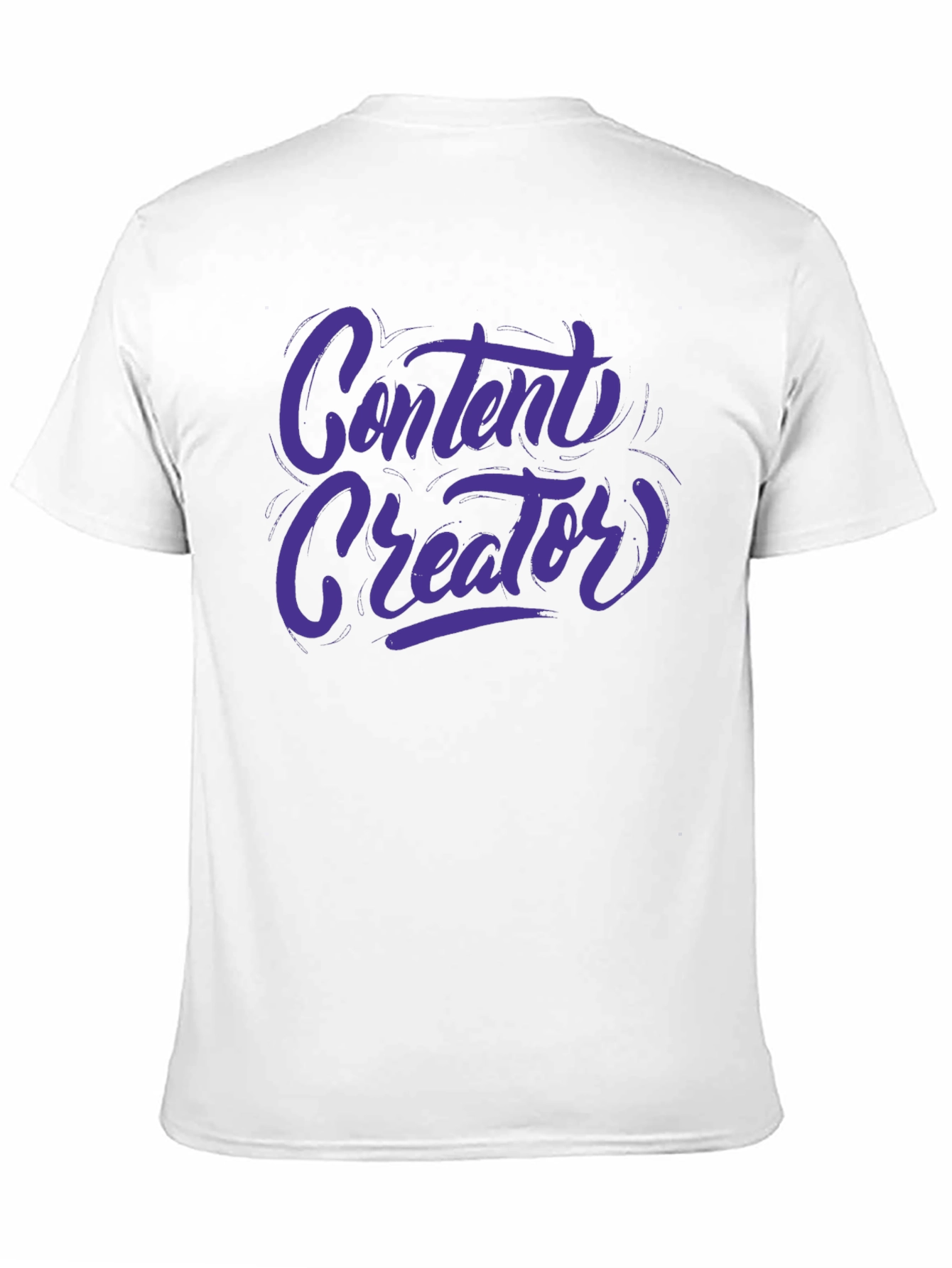 Black Content Creator Graphic Tee - Black view 11