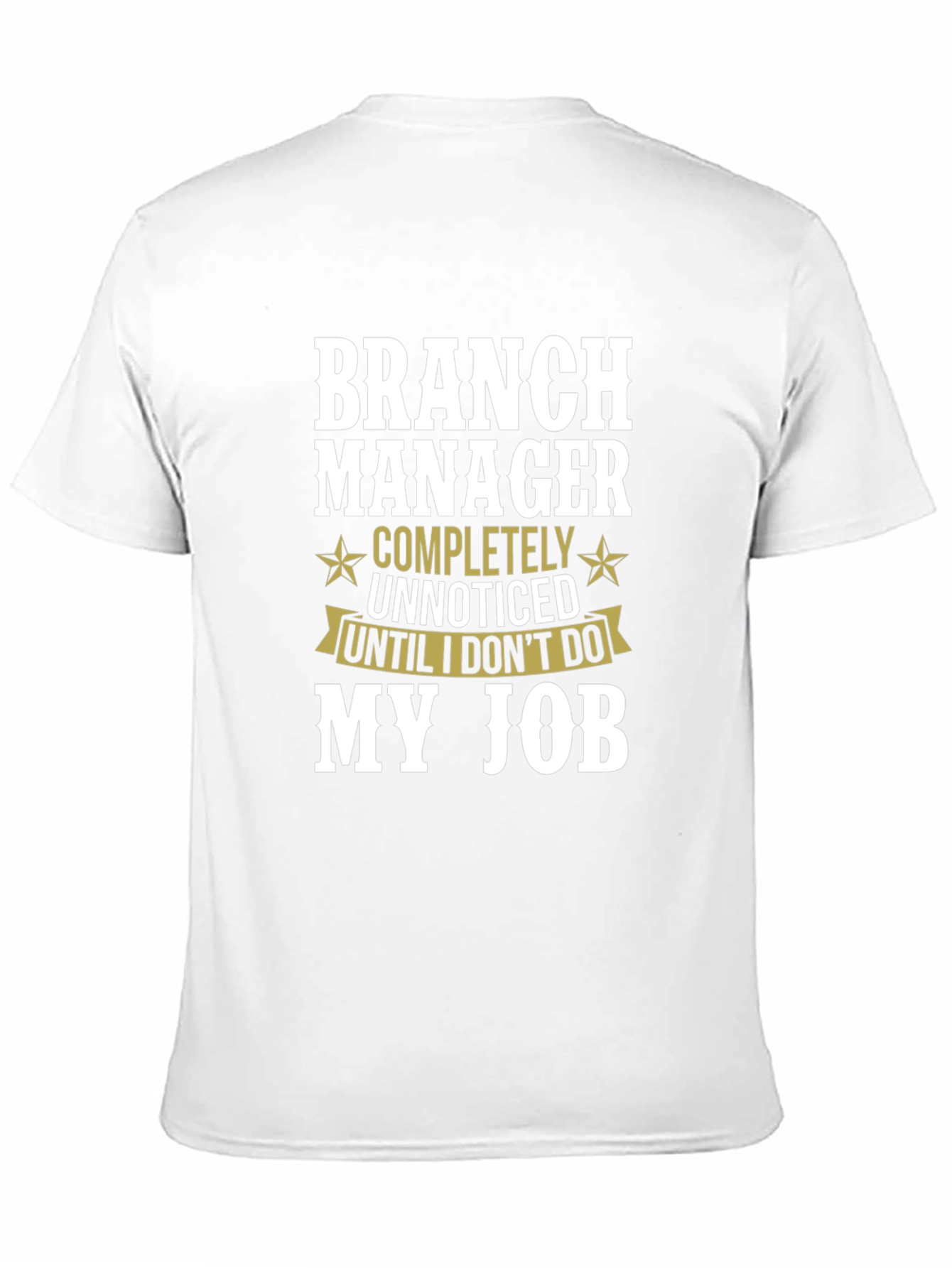 Black Branch Manager Funny T-Shirt Gift Idea view 11