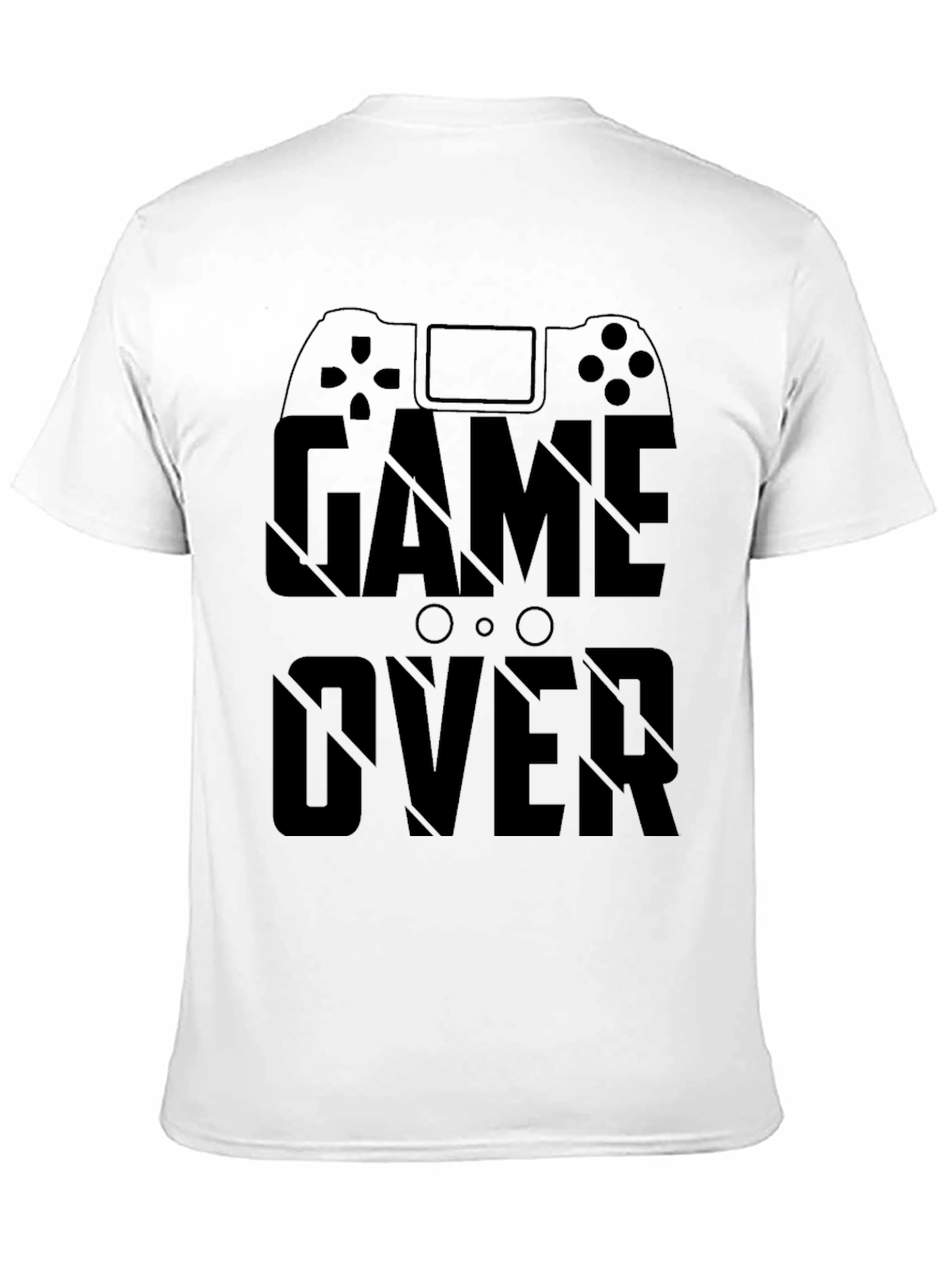 Black Game Over T-Shirt - Gamer Style view 11