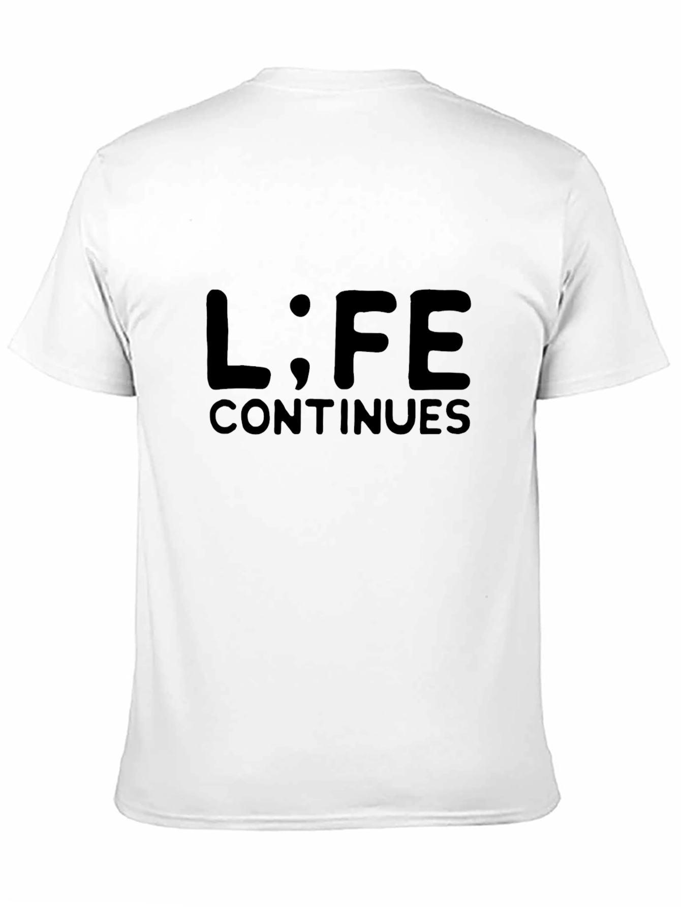 Black Life Goes On Graphic Tee - Soft Cotton Comfort view 11
