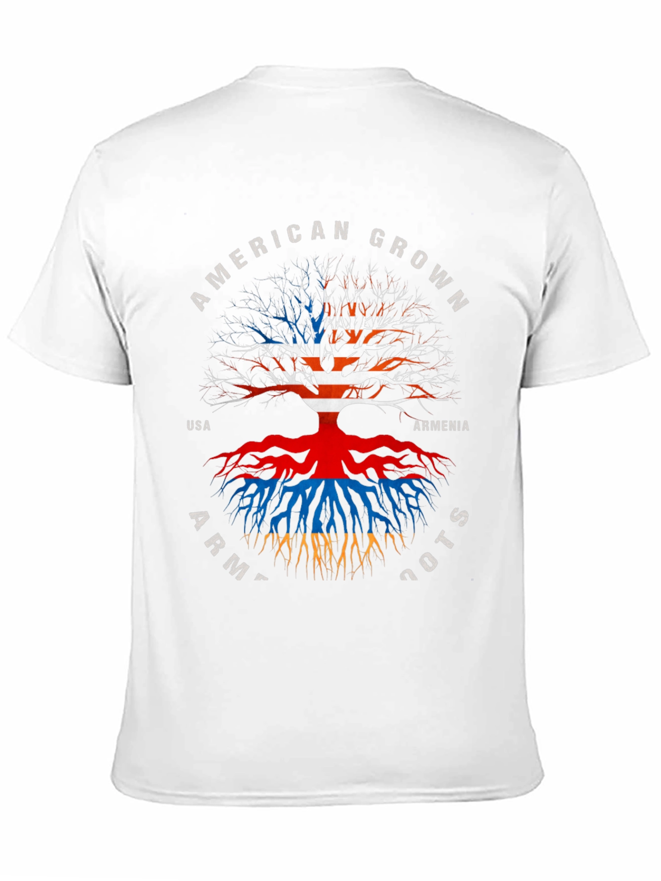 American Grown Armenian Roots T-Shirt - 11