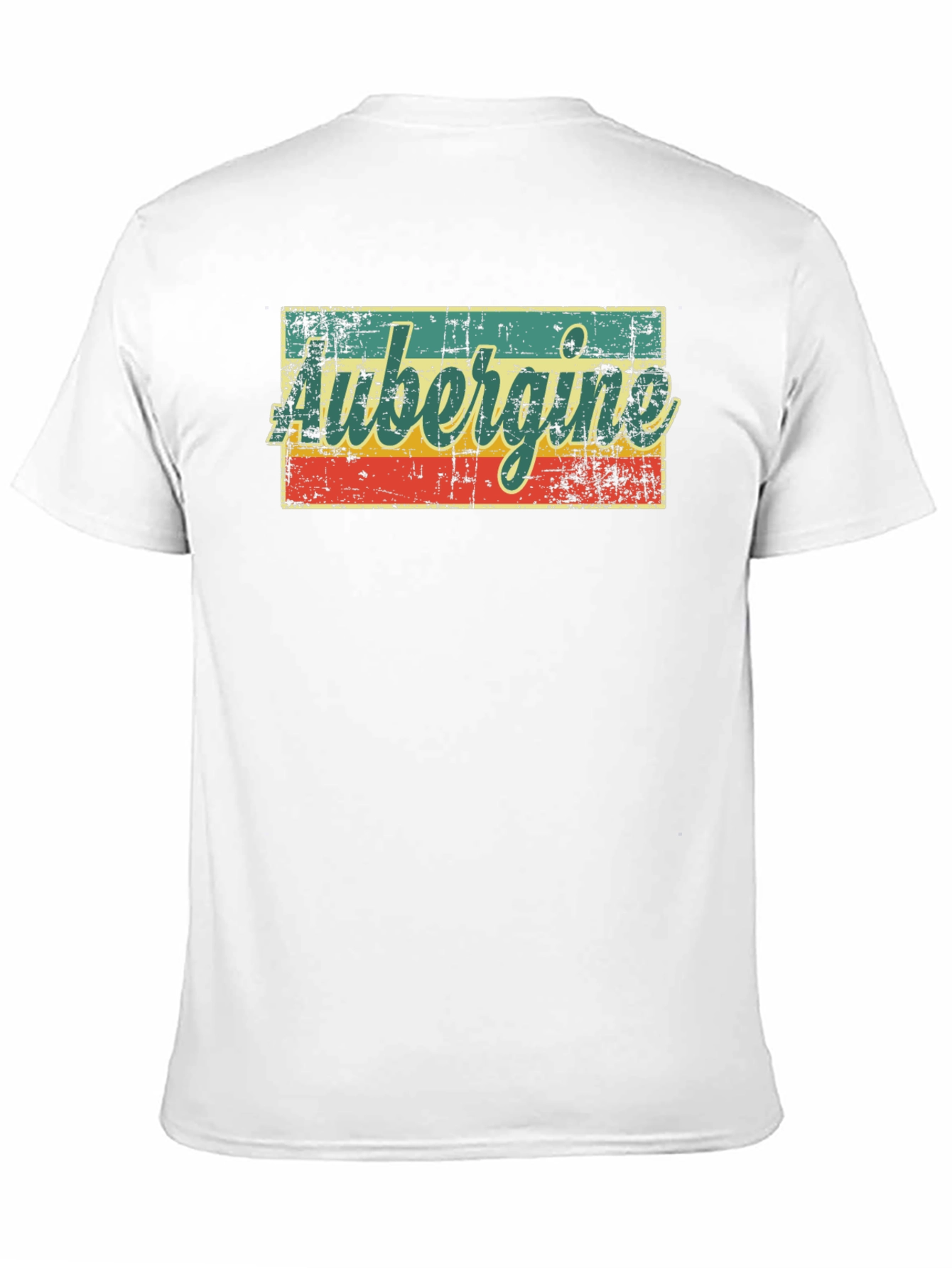 Black Vintage Aubergine T-Shirt - Retro Style Graphic Tee view 11