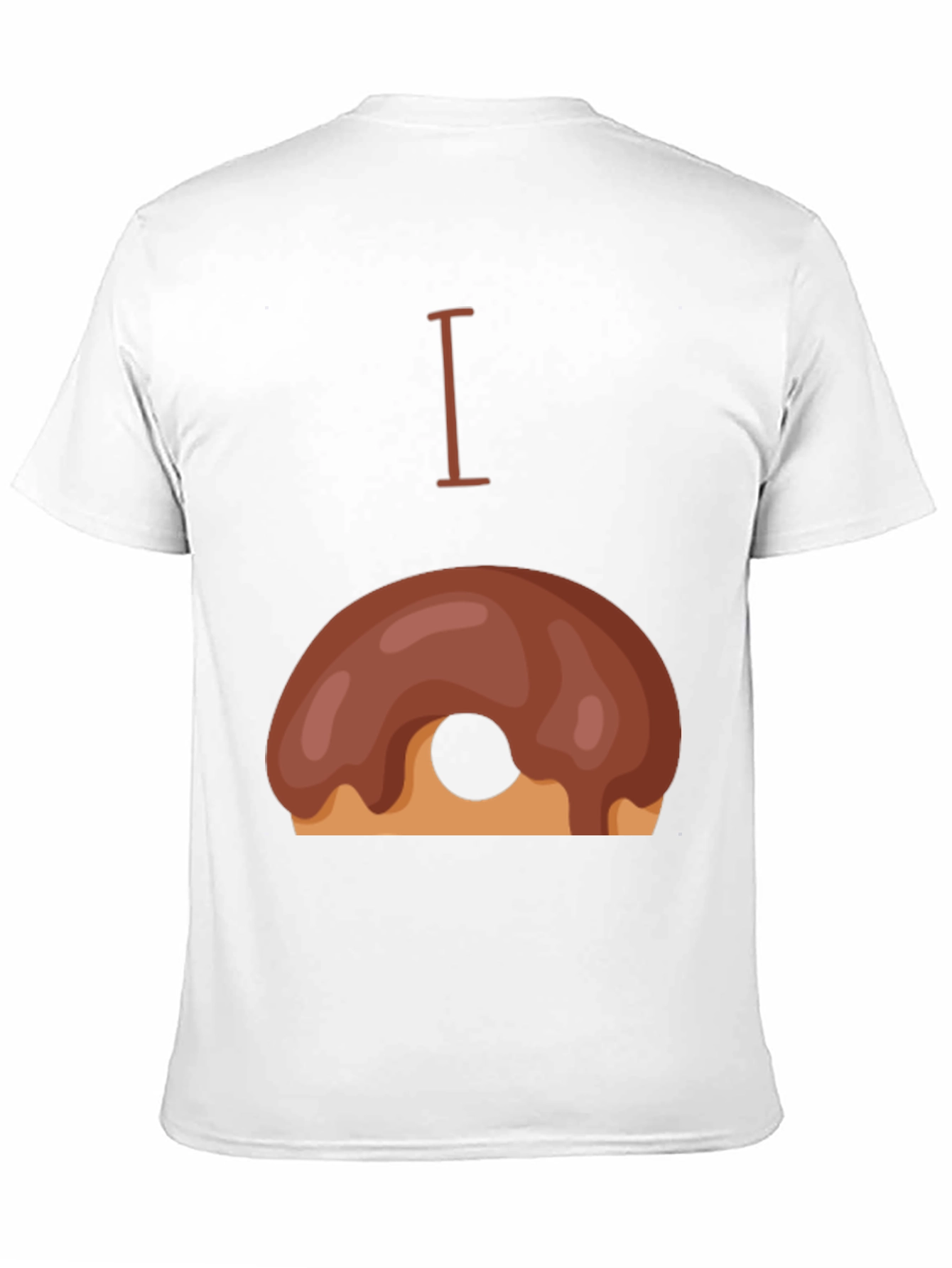 Black I Doughnut T-Shirt view 11