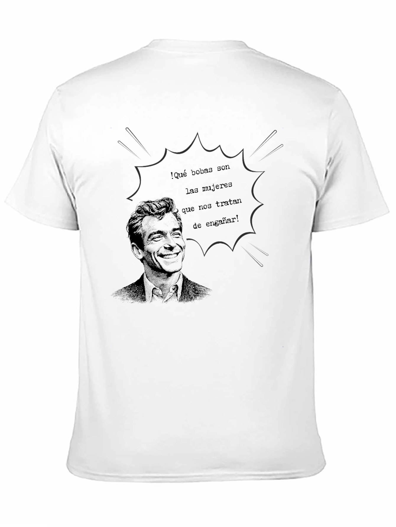 Black Men's Black Graphic T-Shirt view 11