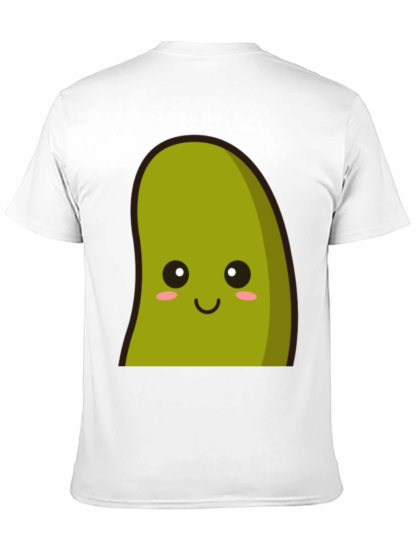 Black Kawaii Avocado Graphic Tee - Unisex Soft Cotton Blend view 11
