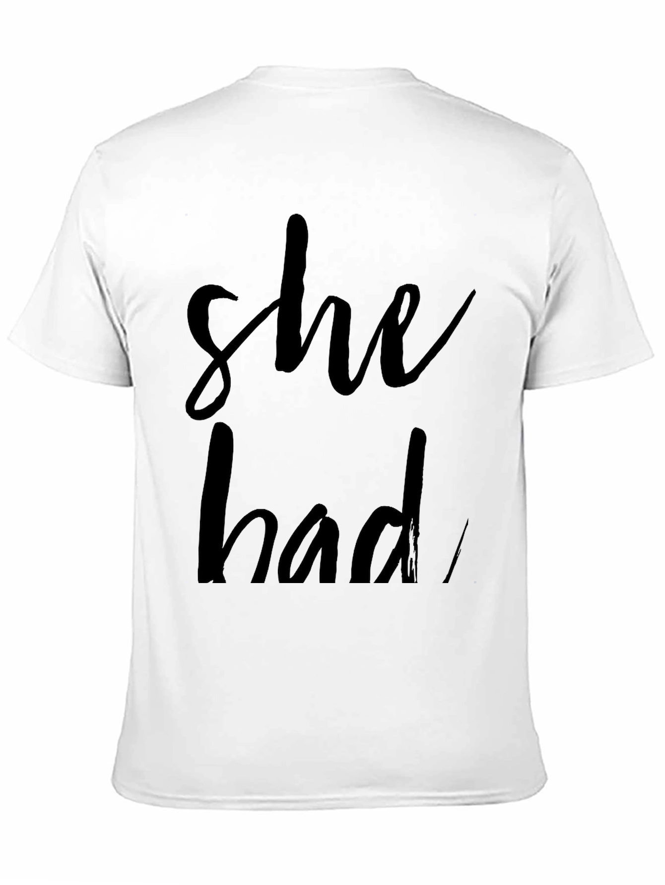 Black She Had T-Shirt - Stylish Casual Wear view 11