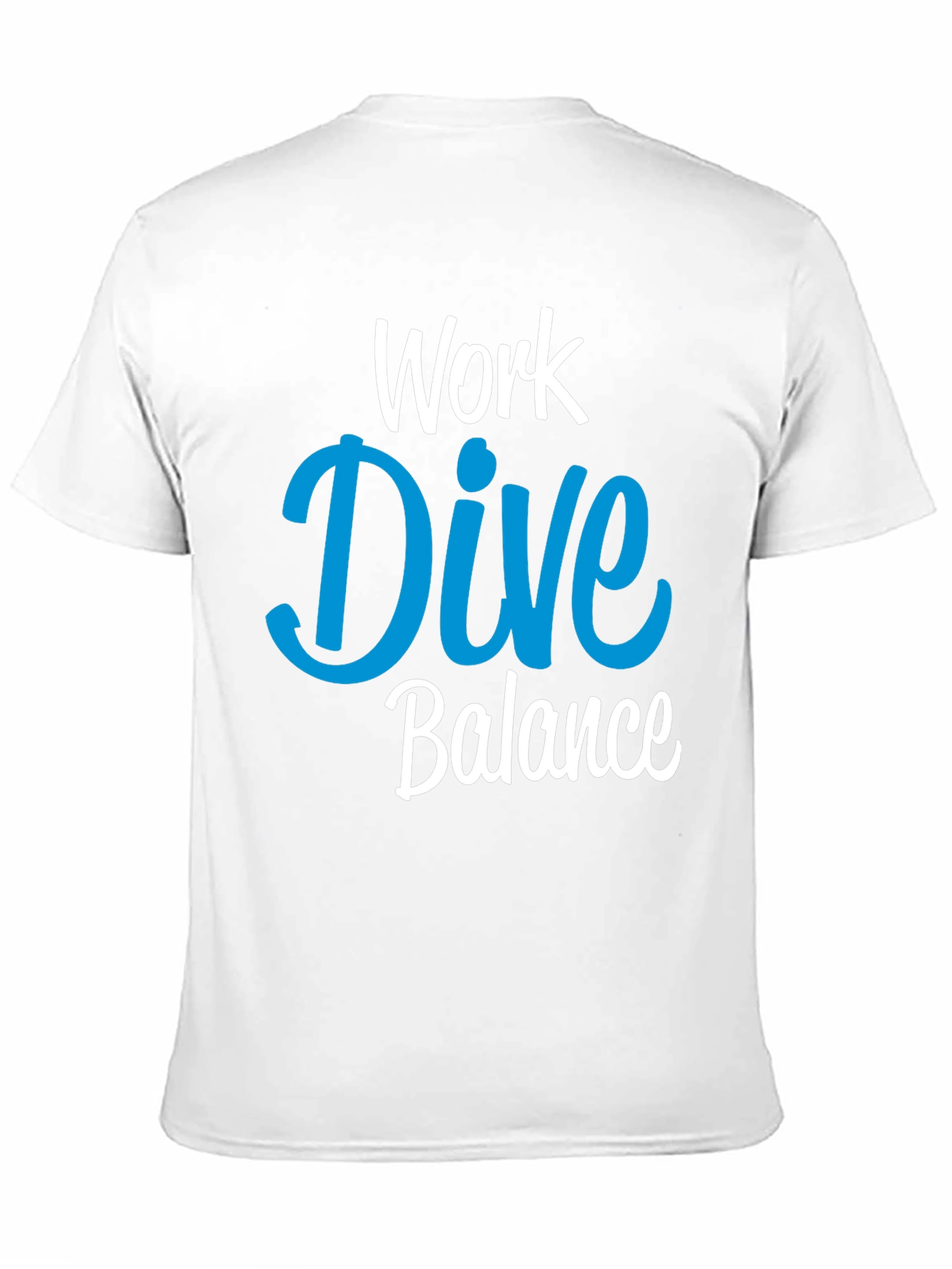 Black Work Dive Balance Graphic T-Shirt view 11
