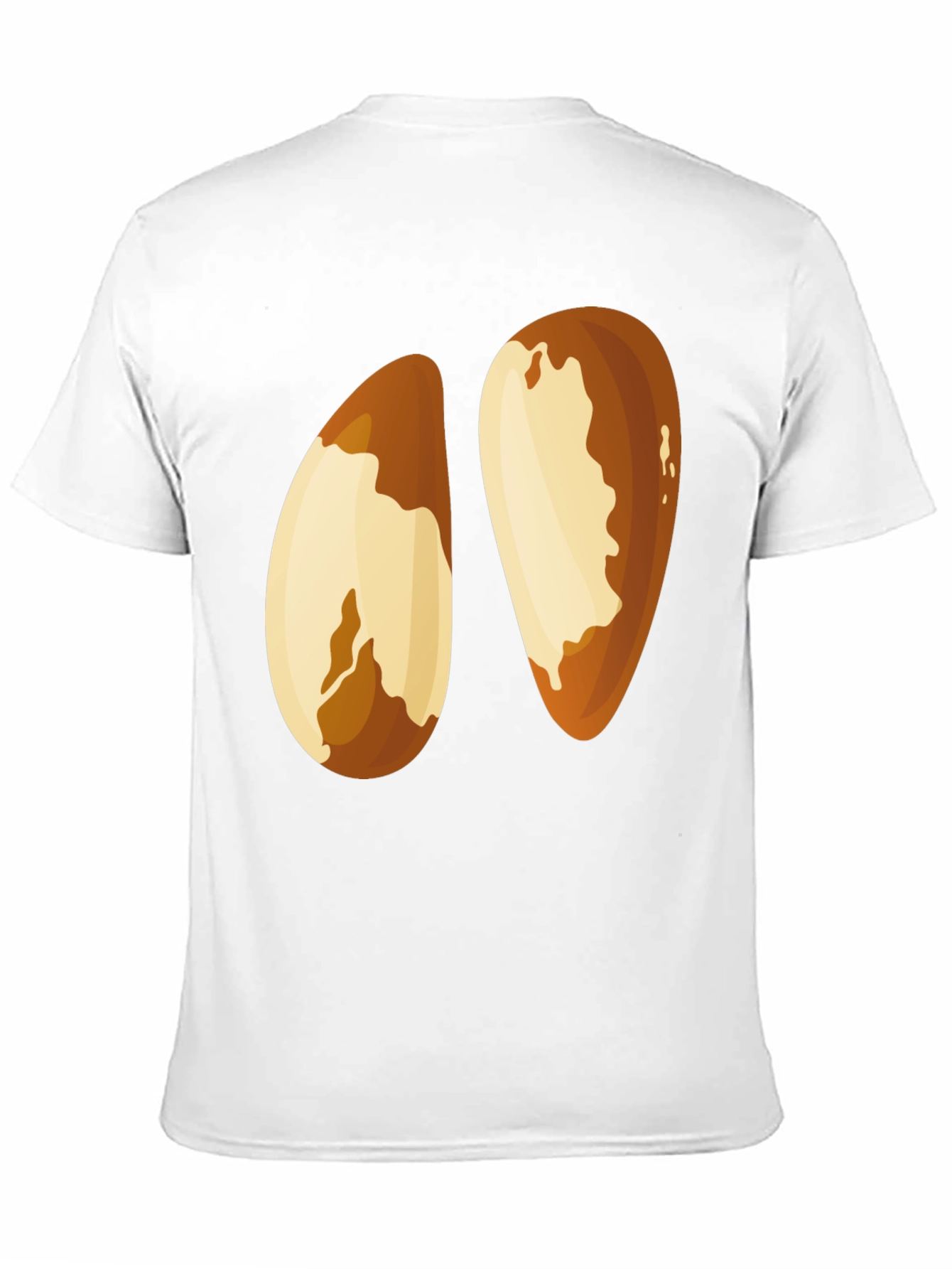 Brazil Nut Graphic Tee - Novelty Nut Design T-Shirt - 11