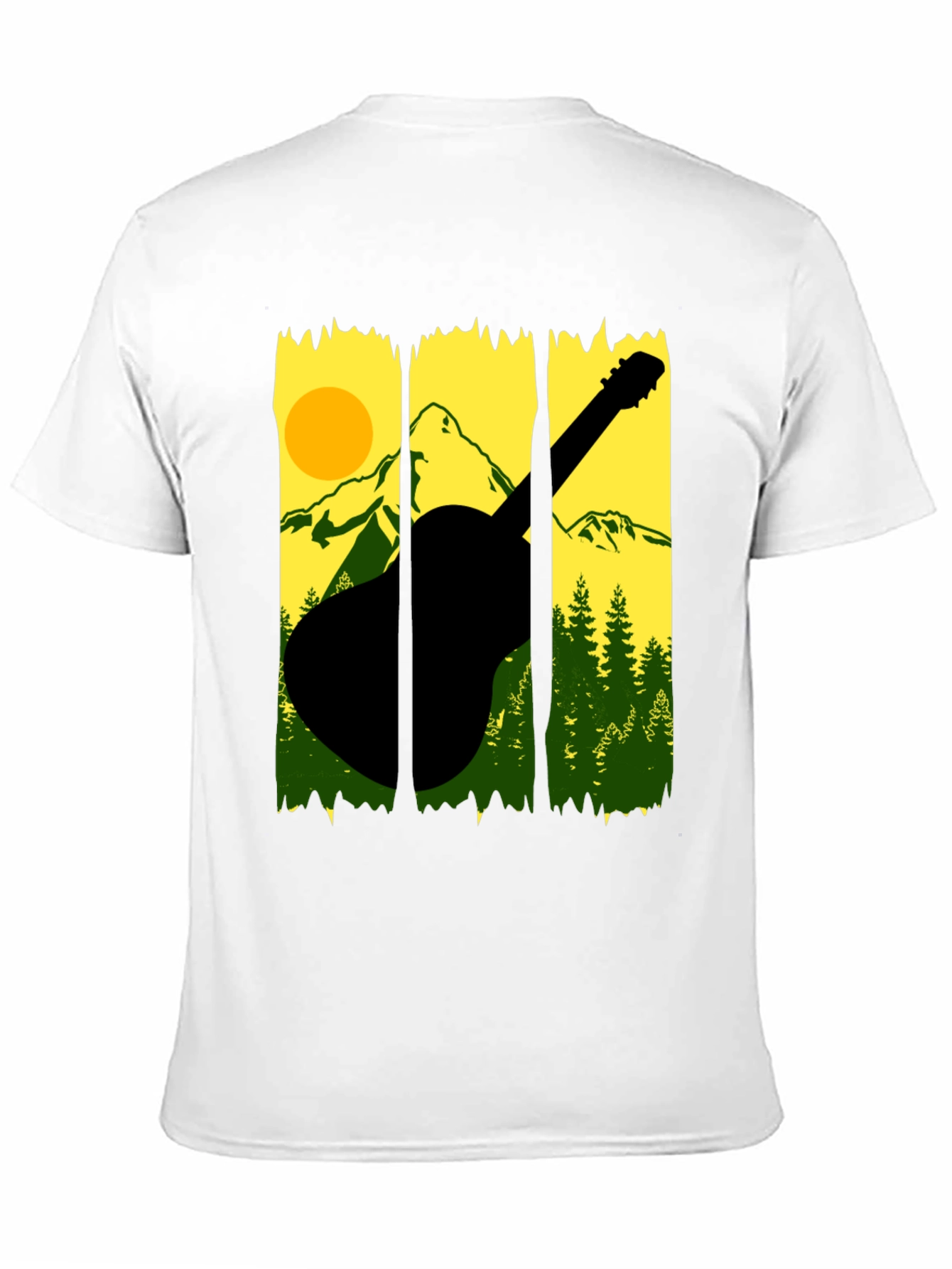 Black Mountain Guitar Graphic Tee view 11