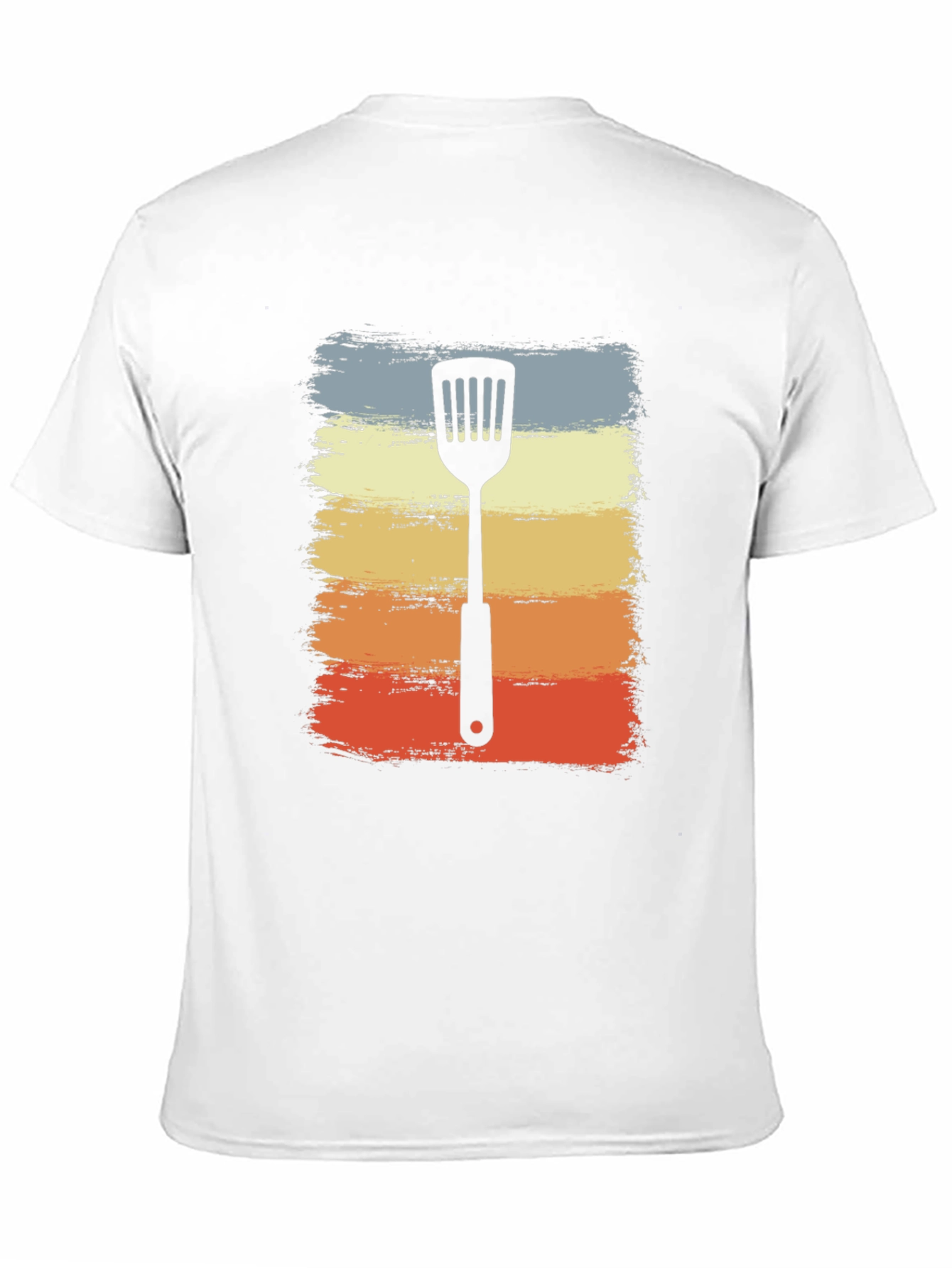 Black Retro Spatula Grill Master T-Shirt view 11
