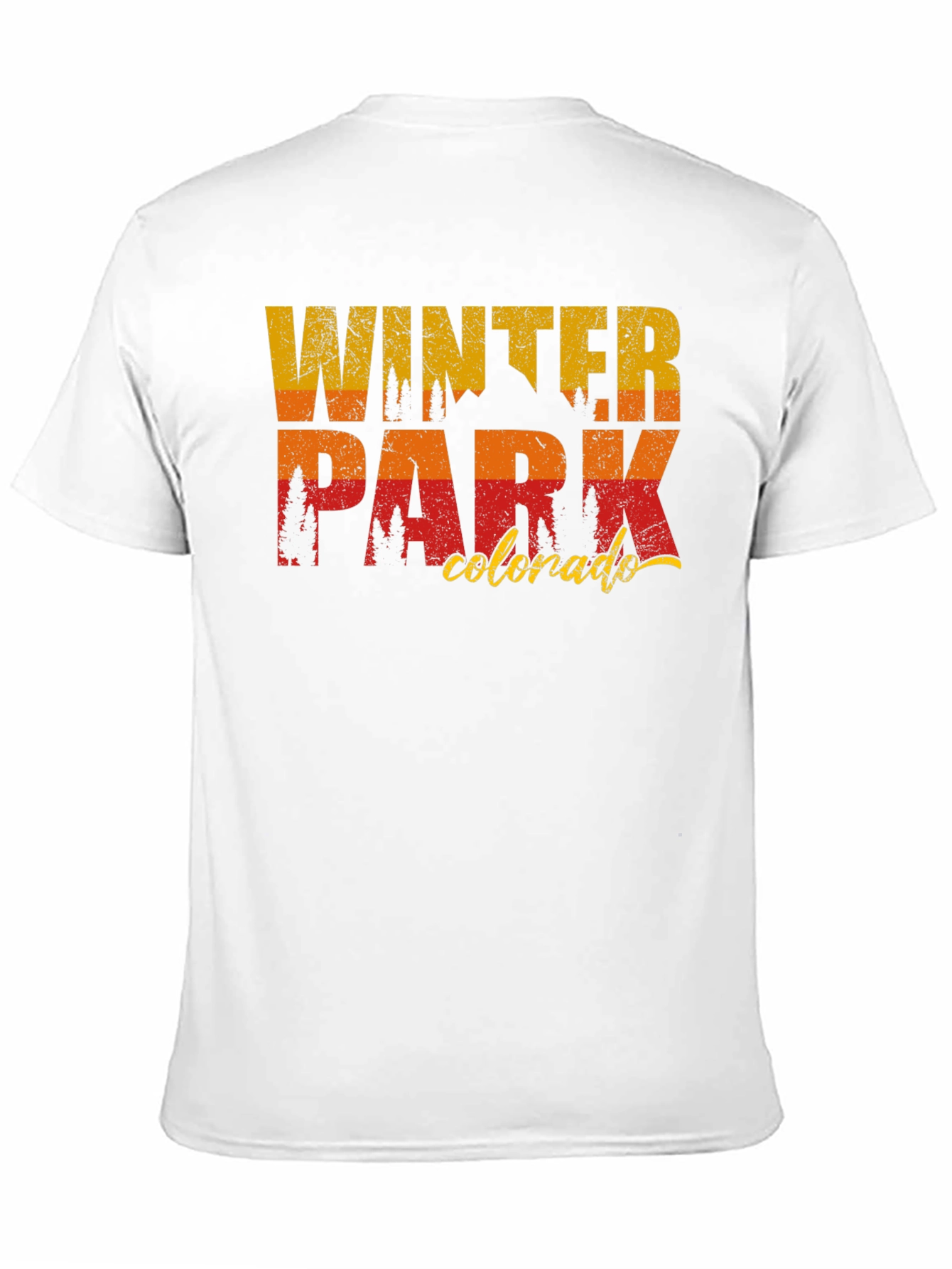 Black Winter Park Colorado Graphic Tee view 11