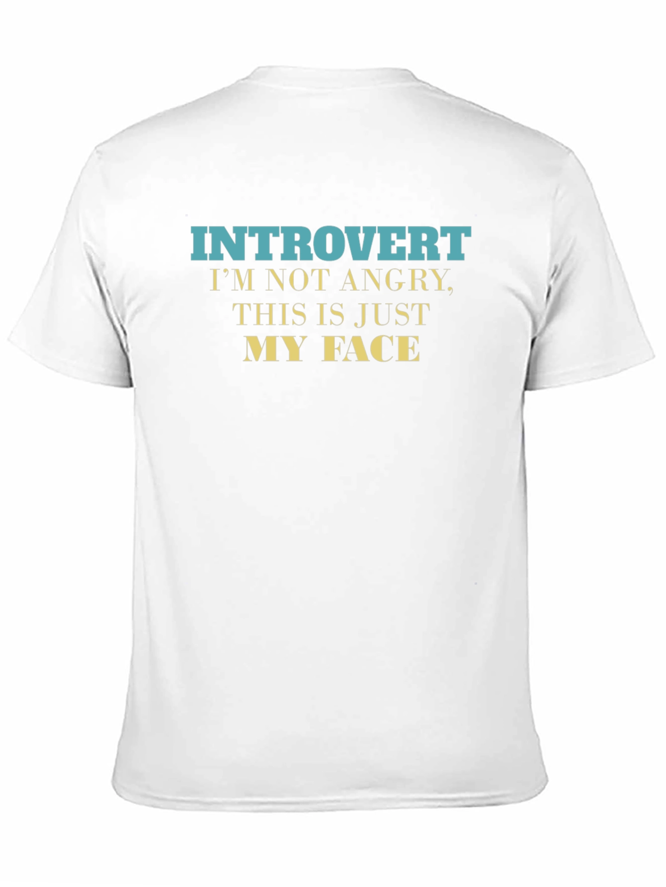 Black Introvert Black T-Shirt view 11