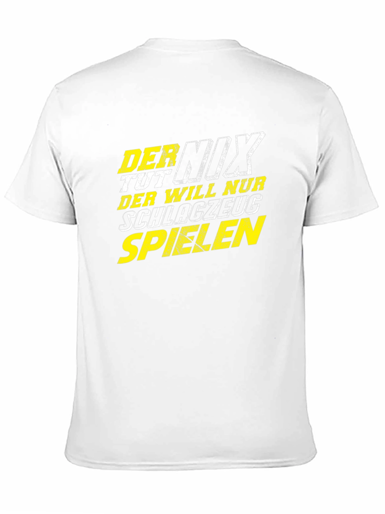 Black Der Nix Tut T-Shirt - Drummer Gift view 11